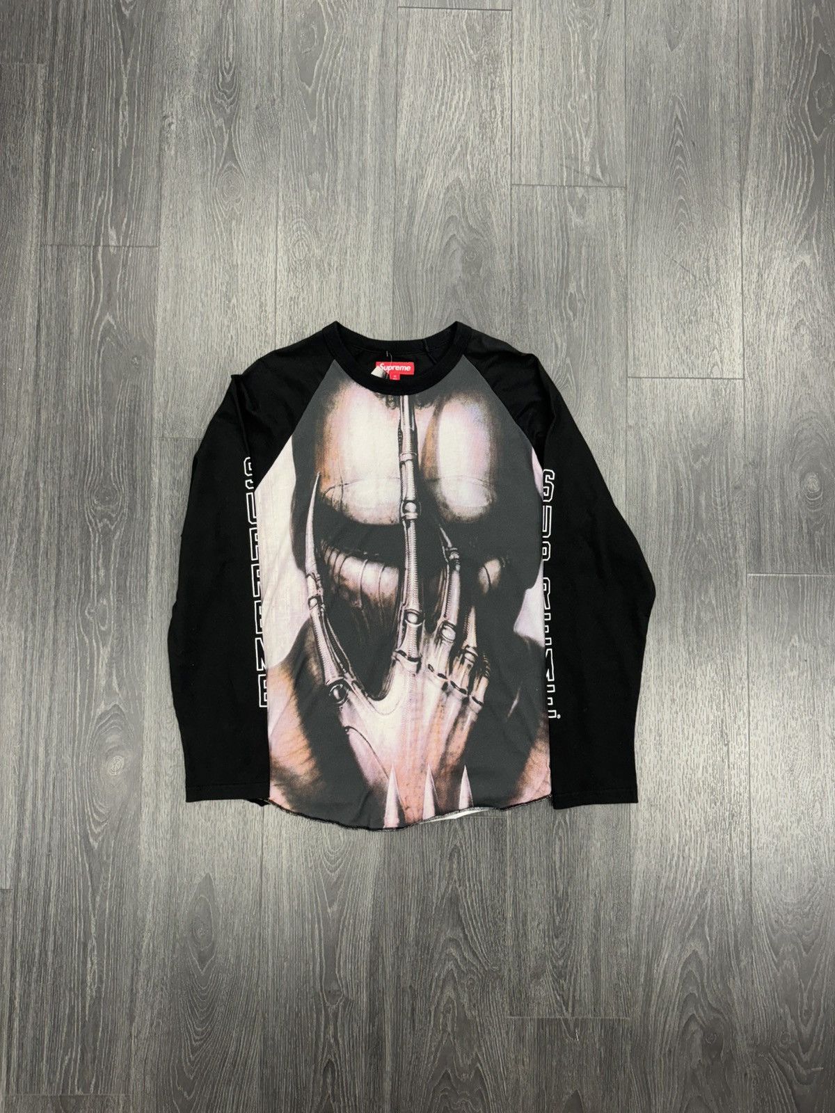 Supreme H.R Giger Raglan Longsleeve (Black)