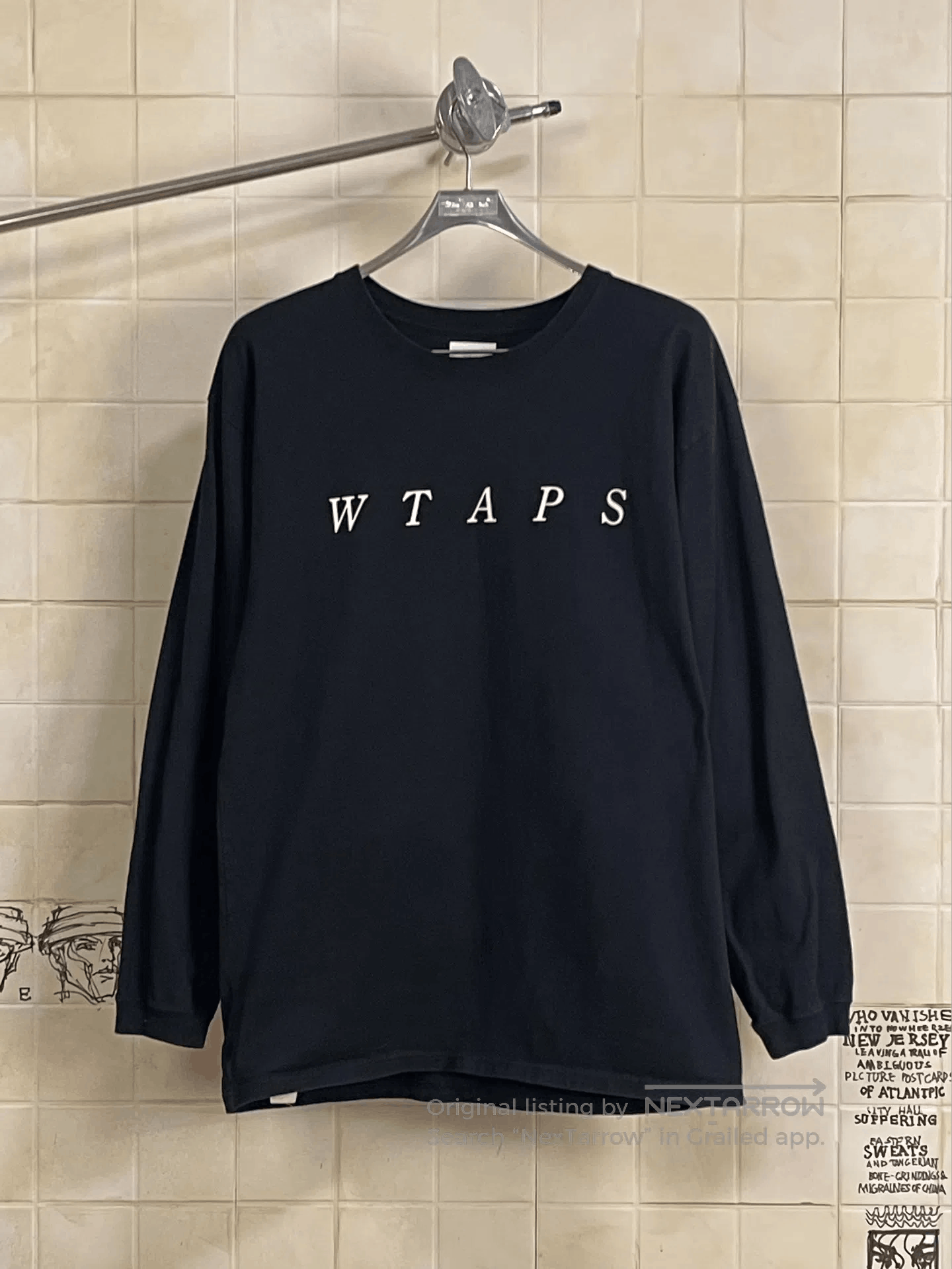 Wtaps WTAPS Logo Print Long Sleeve T. Size US L / EU 52-54 / 3 - 1 Thumbnail