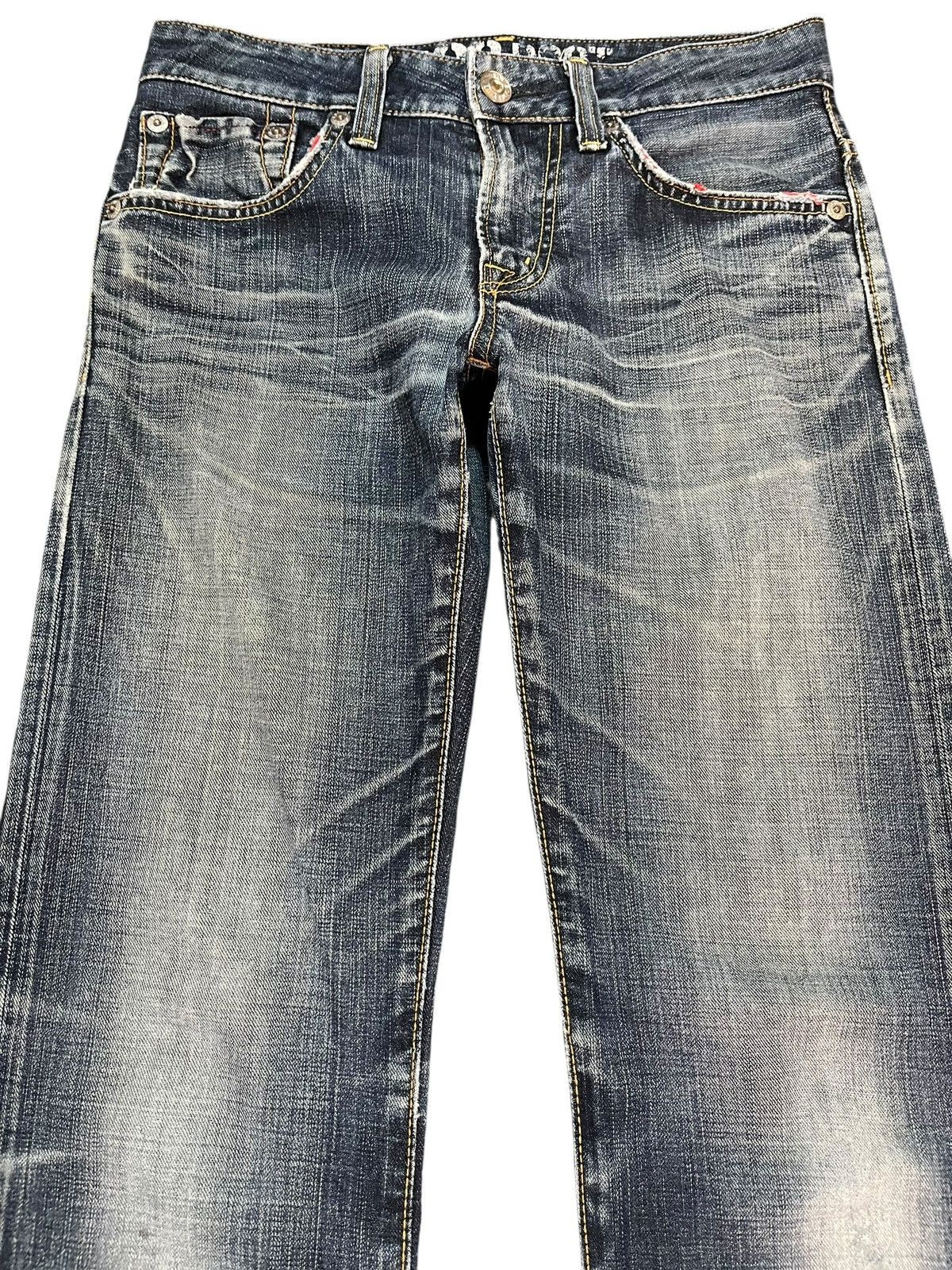 Edwin Vintage Edwin 503 Bluetrip Edge Line Flare Bootcut Denim Size US 31 - 2 Thumbnail