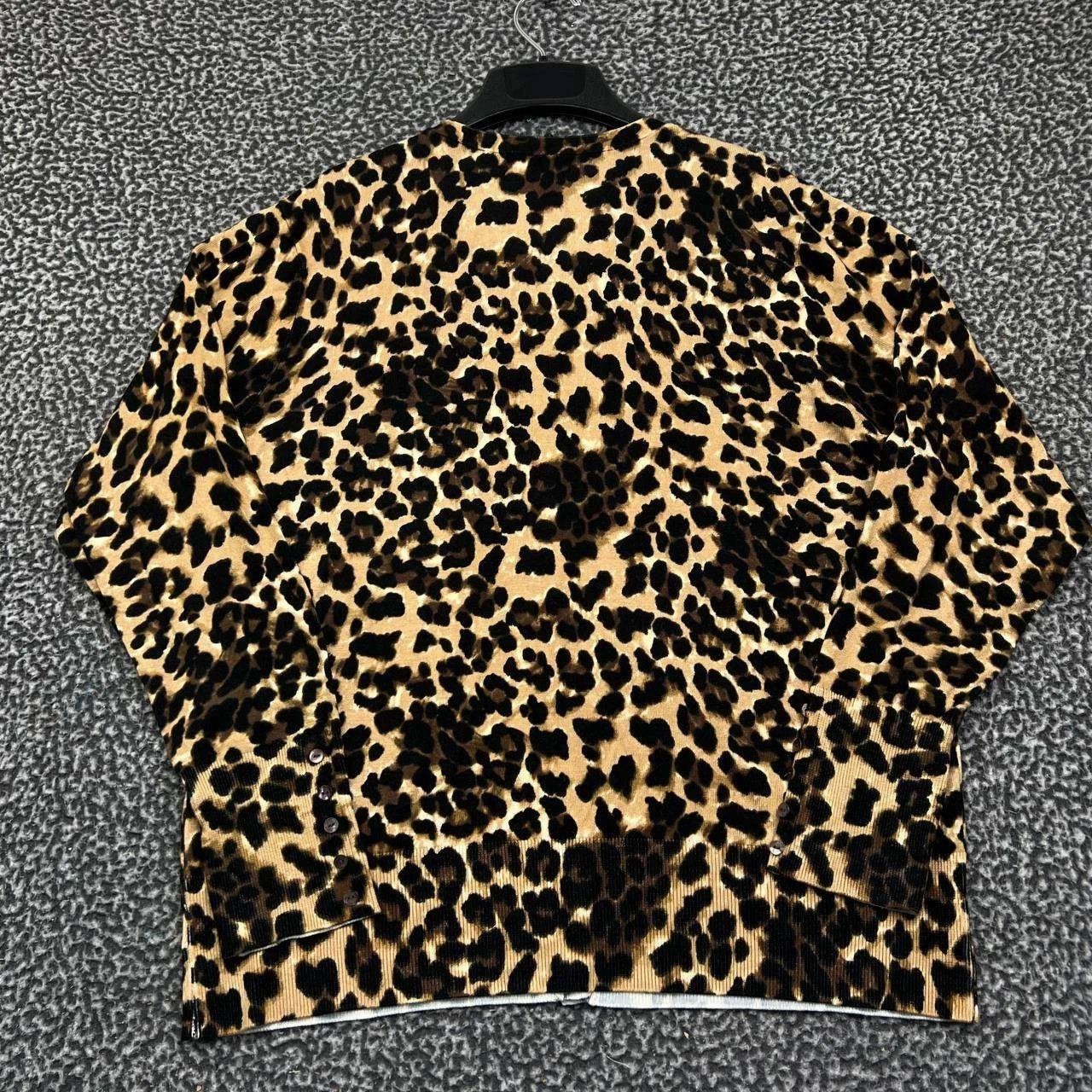 Other Grace Elements Sweater Cardigan Women XXL Leopard Button Up Size XXL / US 16-18 / IT 52-54 - 7 Thumbnail