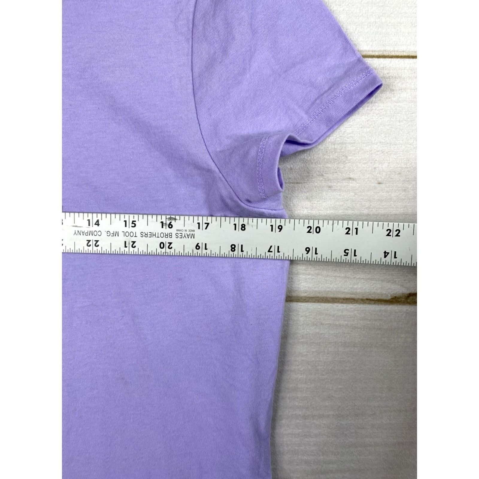 Vintage NO BOUNDARIES Tee Shirt Jr XXL Purple Short Sleeve Scoop NWT 90s Retro Vintage Womens Shirt Women XS-XL? Size XXL / US 16-18 / IT 52-54 - 4 Thumbnail