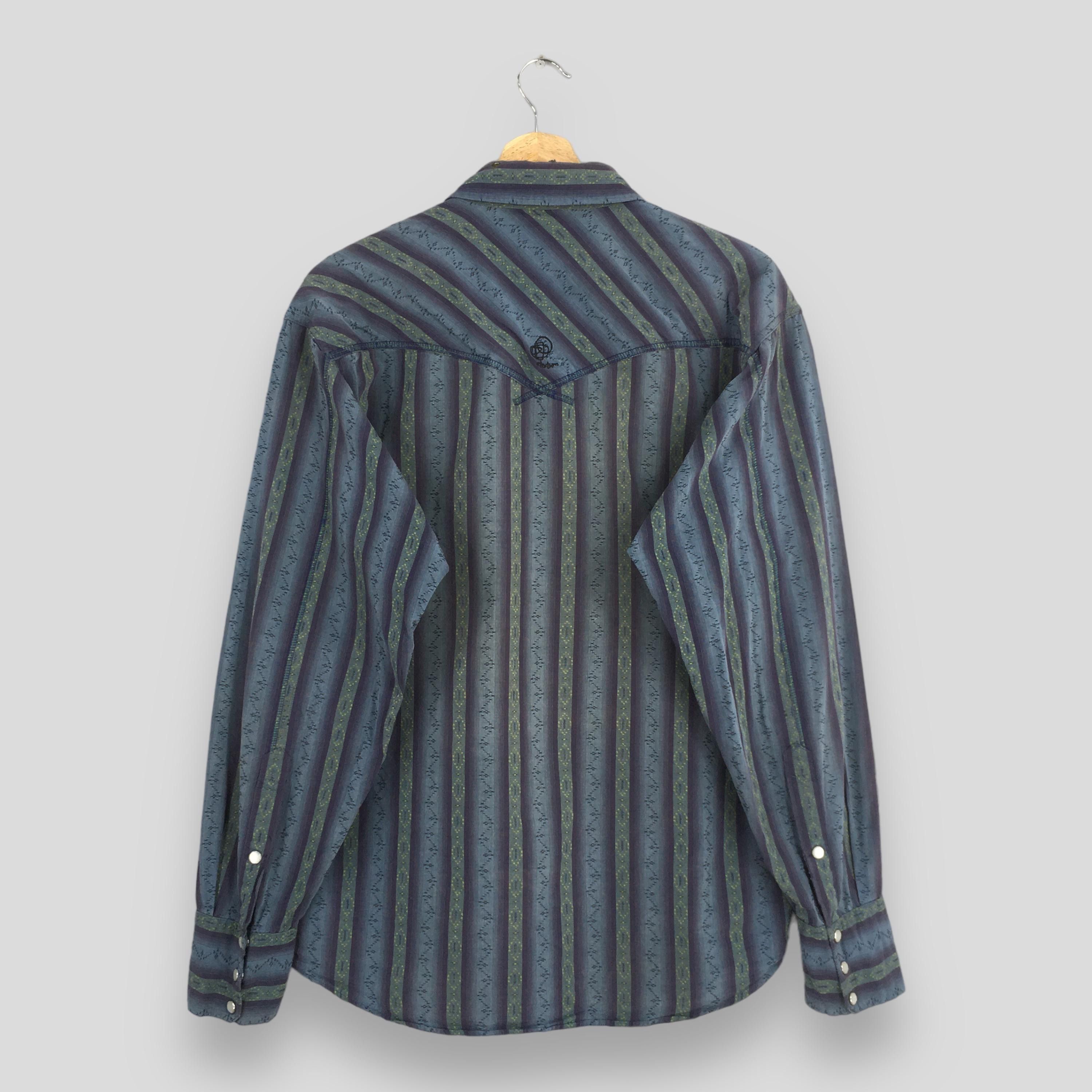 Flannel × Patagonia × Vintage Vintage Patagonia Western Stripes Pearl Snap Shirt Medium Size US M / EU 48-50 / 2 - 6 Thumbnail