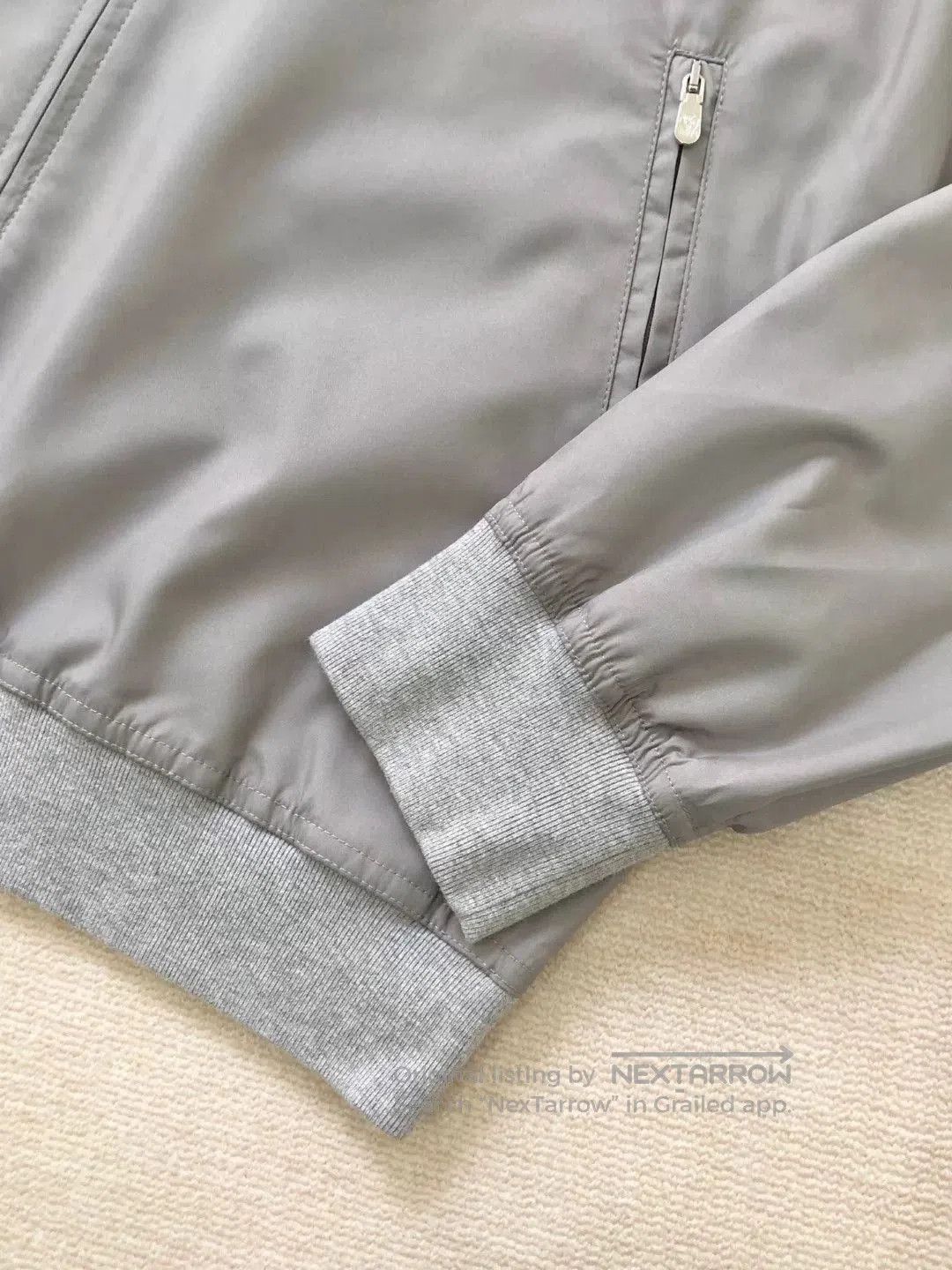 Brunello Cucinelli Brunello Cucinelli Gray Bomber Jacket. Size US S / EU 44-46 / 1 - 8 Thumbnail