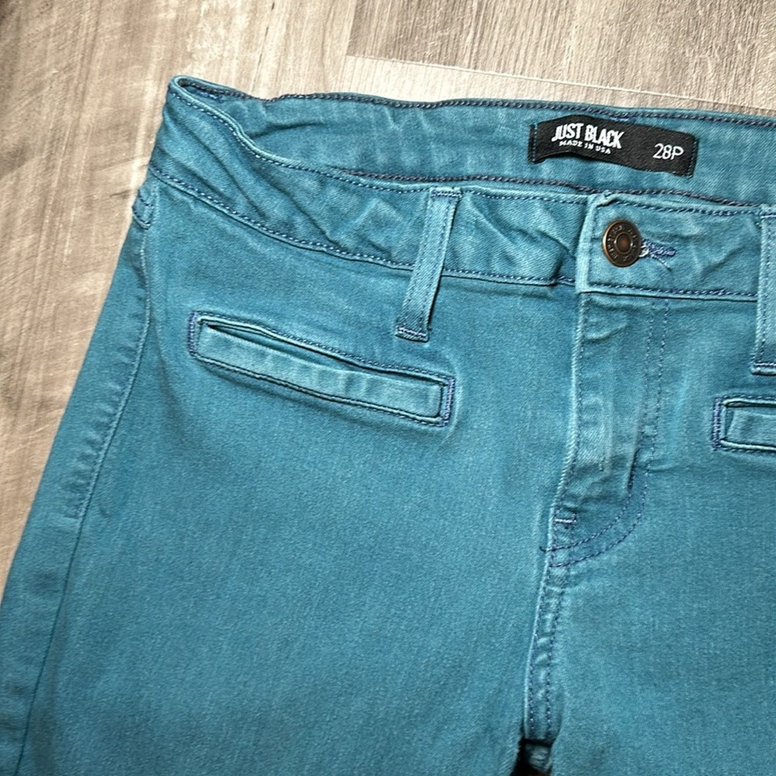 Other Just Black Stretch Skinny Jeans - 28P Size 28" / US 6 / IT 42 - 5 Thumbnail