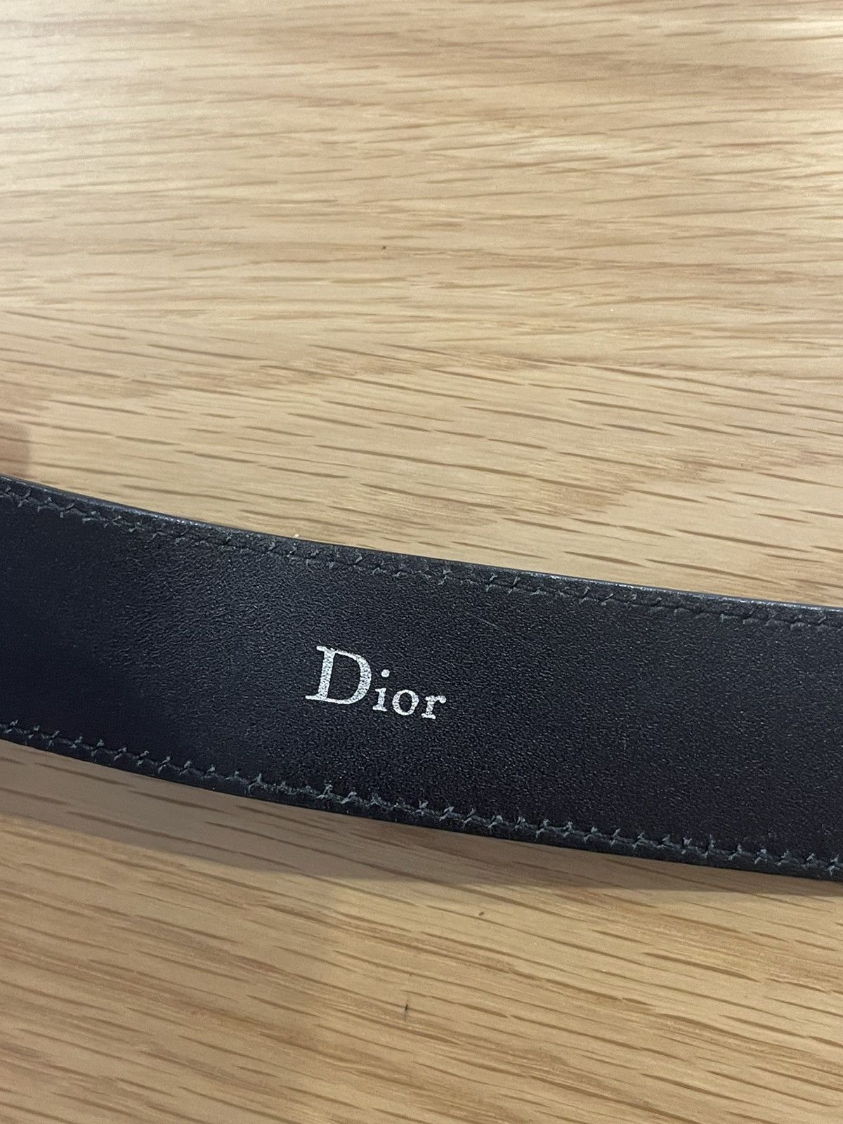 Dior × Hedi Slimane Dior Homme leather belt sz85 Hedi Slimane Size ONE SIZE - 3 Thumbnail