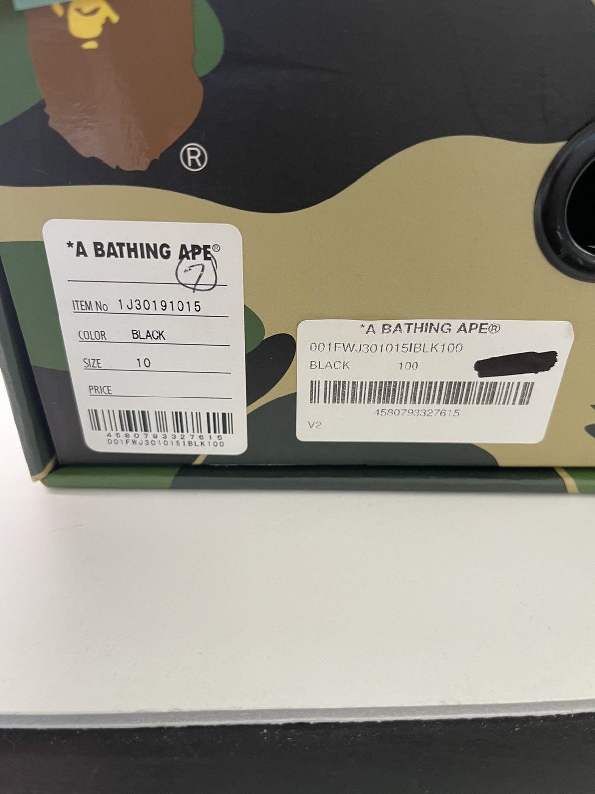 Bape A BATHING APE BAPE MAD STA Black SIZE 10 Tried on Size US 10 / EU 43 - 7 Thumbnail