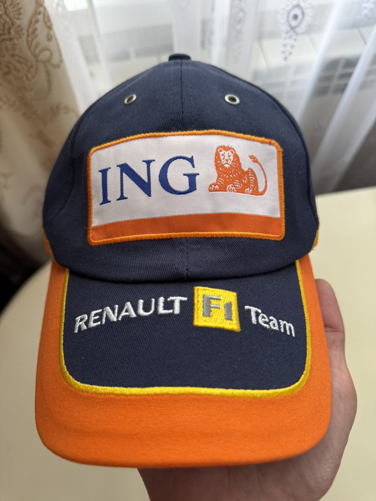 Formula 1 × Vintage Vintage Renault Formula 1 Fernando Alonso F1 Team Cap Size ONE SIZE - 5 Thumbnail