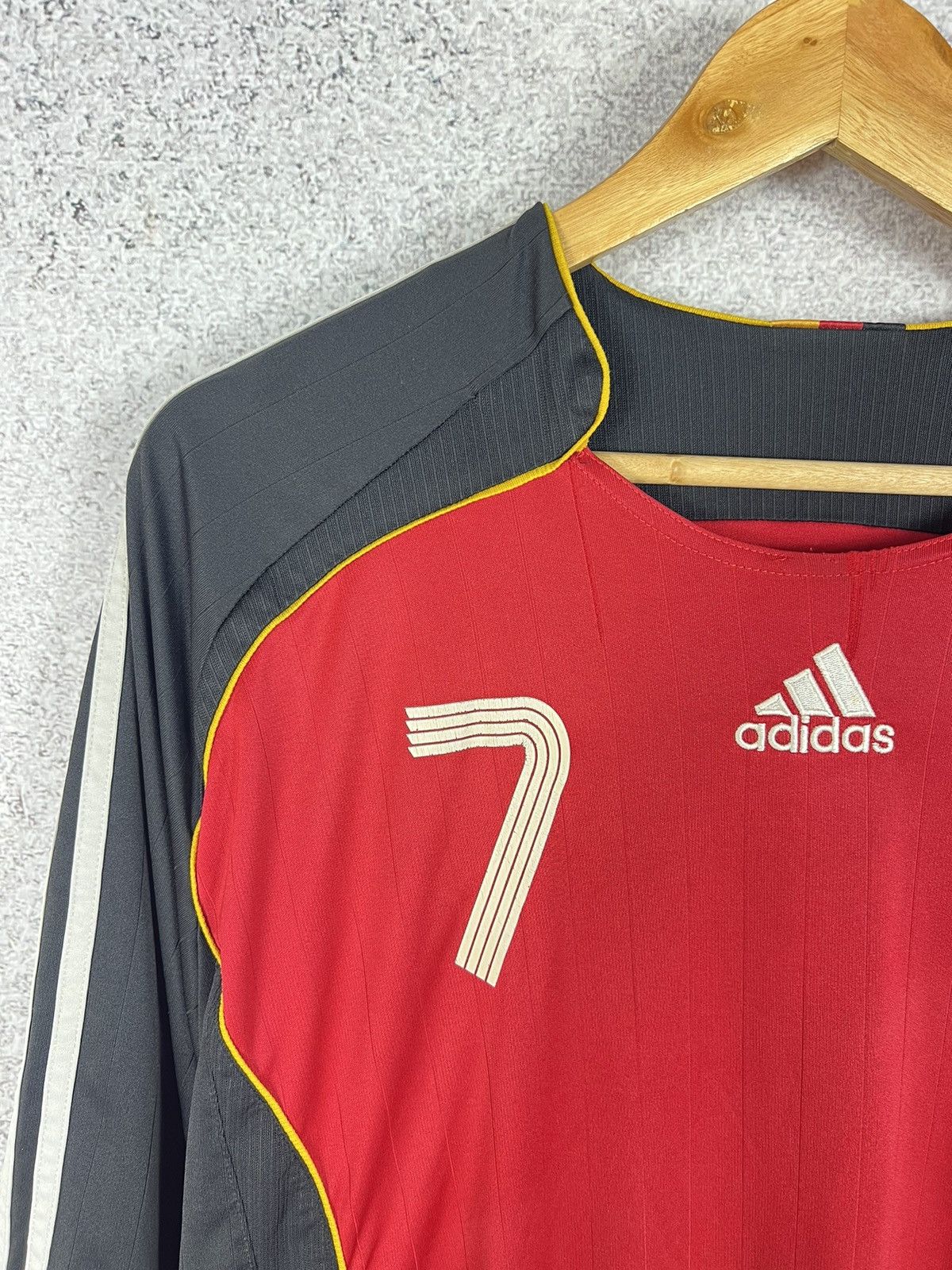 Adidas Adidas Germany 2005/07 Schweinsteiger Away Soccer Jersey Size US XL / EU 56 / 4 - 8 Thumbnail