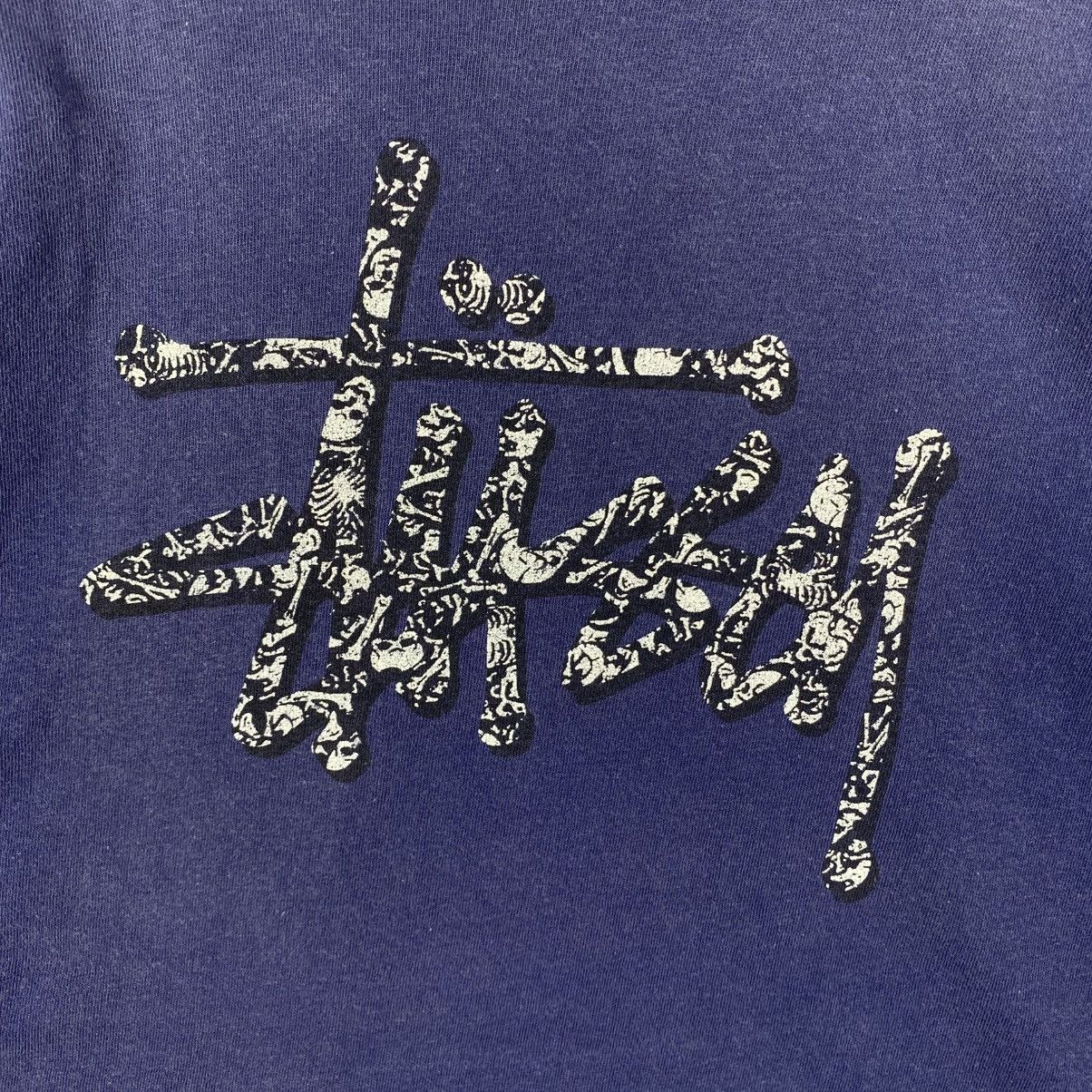 Stussy Vintage STUSSY Signature Logo Faded Tee Shirt Size US XL / EU 56 / 4 - 2 Thumbnail