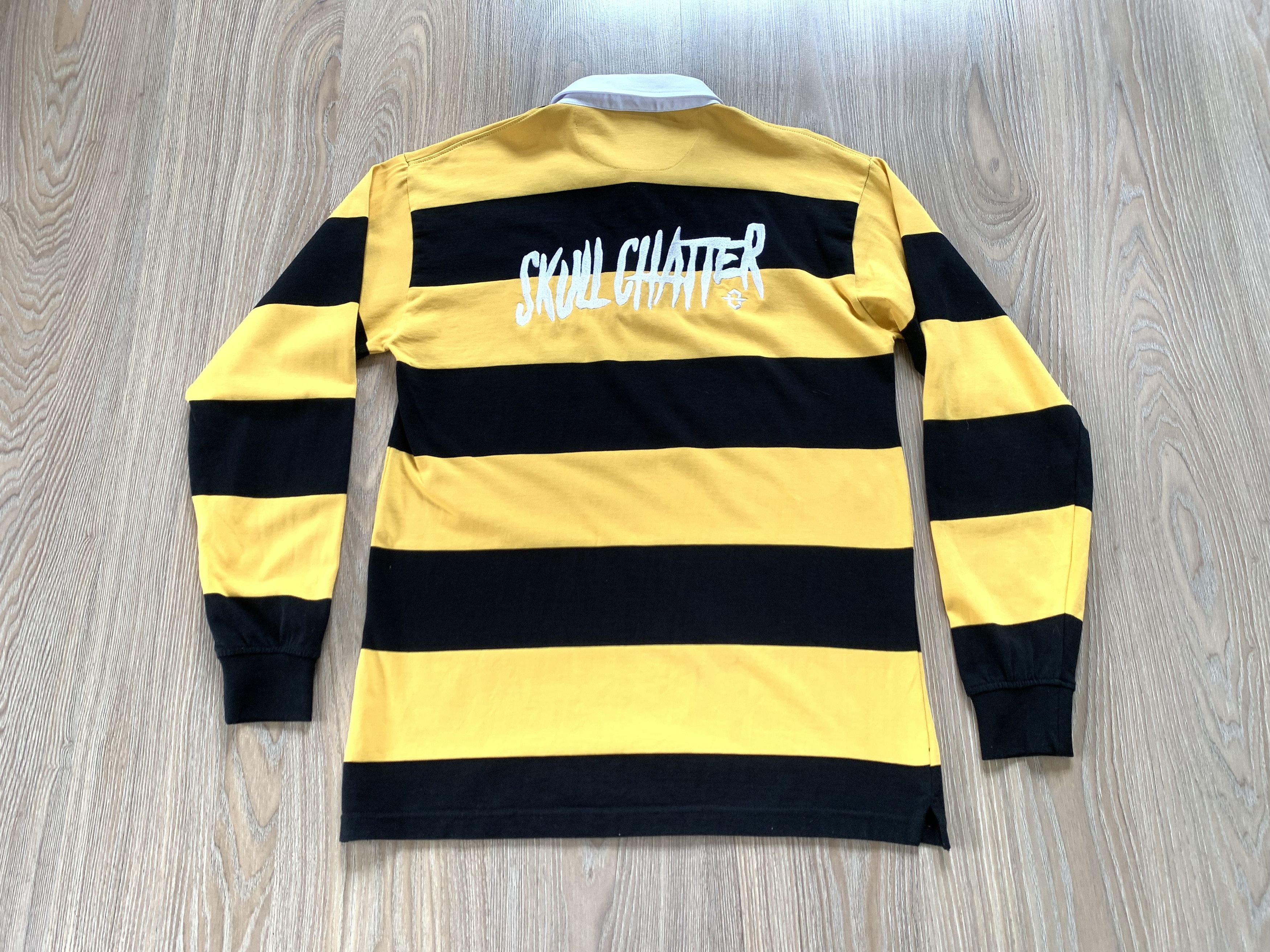 Other TMPST Skull Chatter Embroidered Cotton Long Sleeve Polo Size US M / EU 48-50 / 2 - 3 Thumbnail