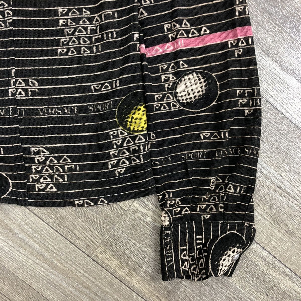 Versace 🇮🇹1990s Vintage Versace Silk Shirt Luxury Italian Designer Size US M / EU 48-50 / 2 - 11 Thumbnail