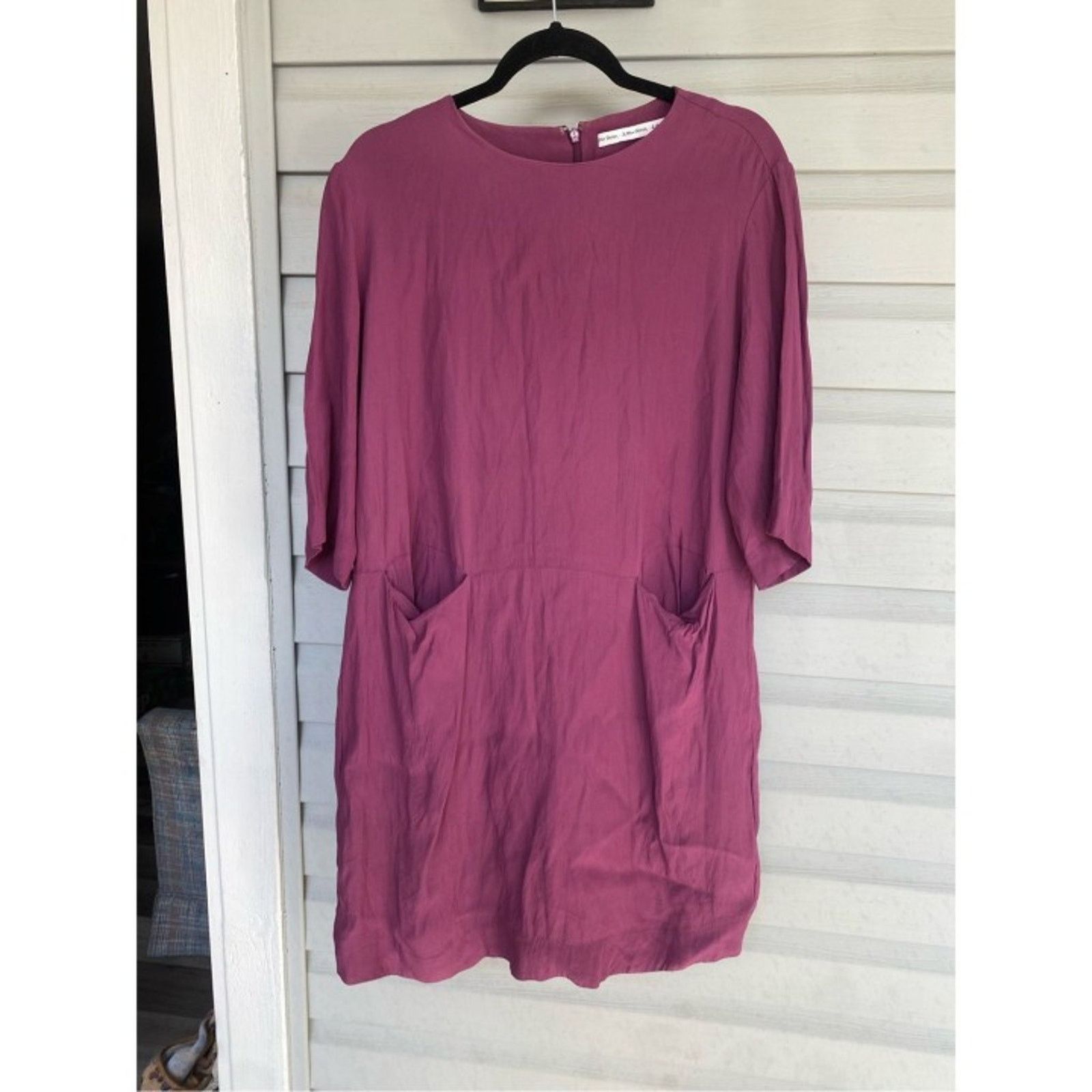 & Other Stories & Other Stories Purple Pink Dress, Viscose Shift 12, MP $199 Size XL / US 12-14 / IT 48-50 - 1 Thumbnail