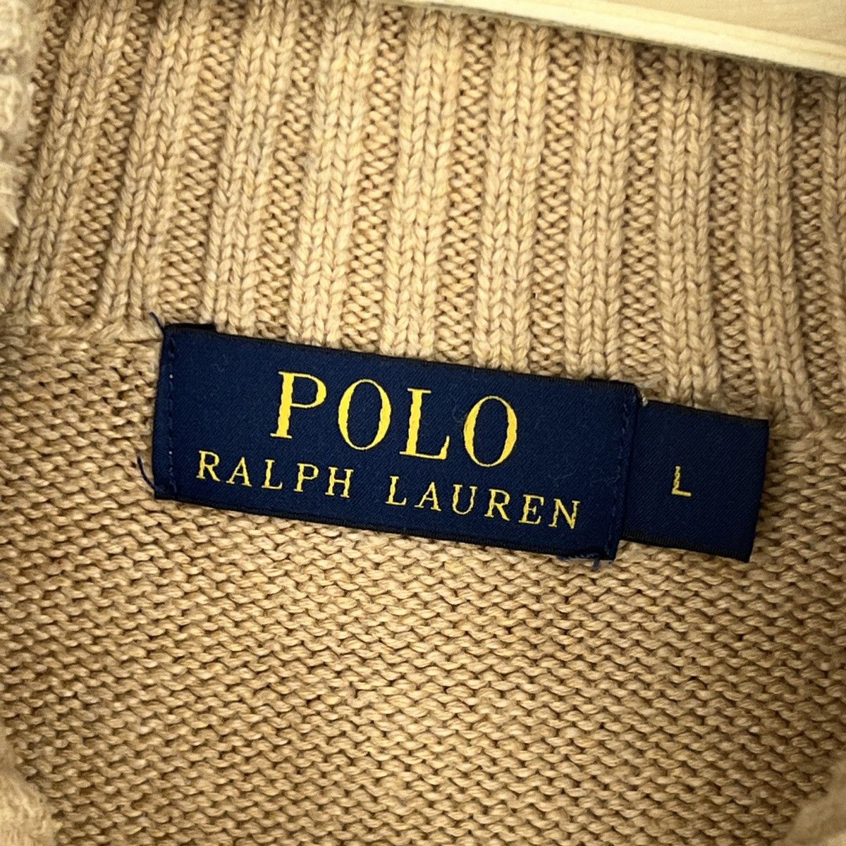 Ralph Lauren Vintage Polo Ralph Lauren Sweatshirt 1/4 Jumper Sweater Size US L / EU 52-54 / 3 - 5 Thumbnail
