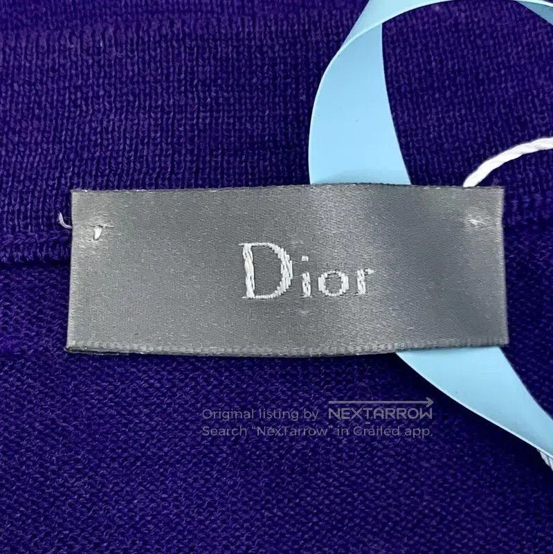 Other Dior Men's Purple Wool Sweater . Size US L / EU 52-54 / 3 - 5 Thumbnail