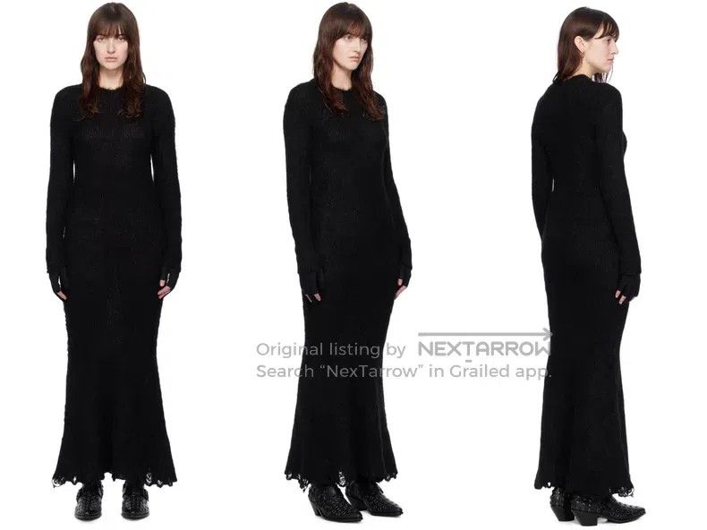 Junya Watanabe Junya Watanabe Cashmere Mermaid Sweater Dress Size S / US 4 / IT 40 - 6 Thumbnail