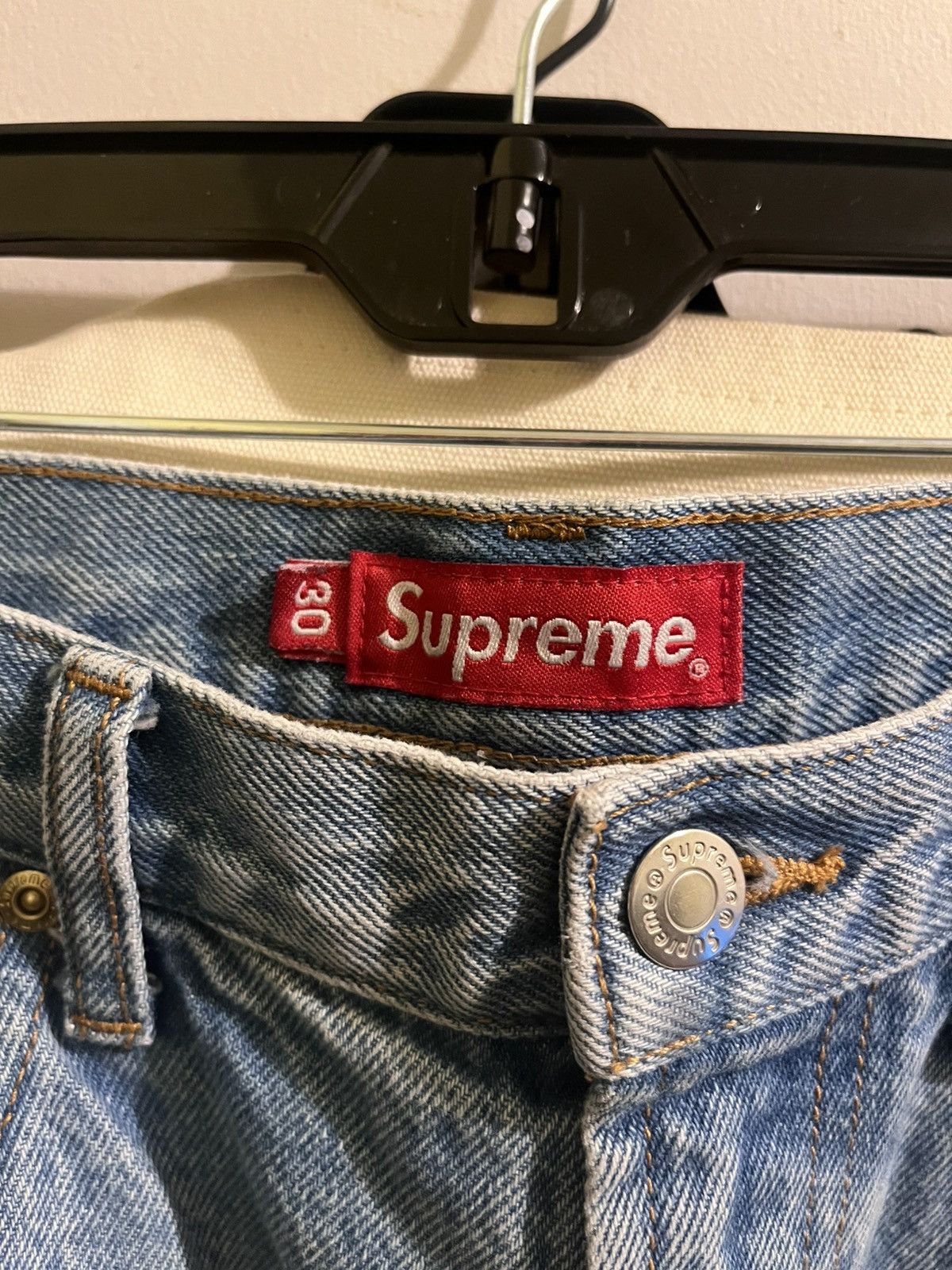 Supreme Supreme Baggy Jean Size US 30 / EU 46 - 2 Thumbnail