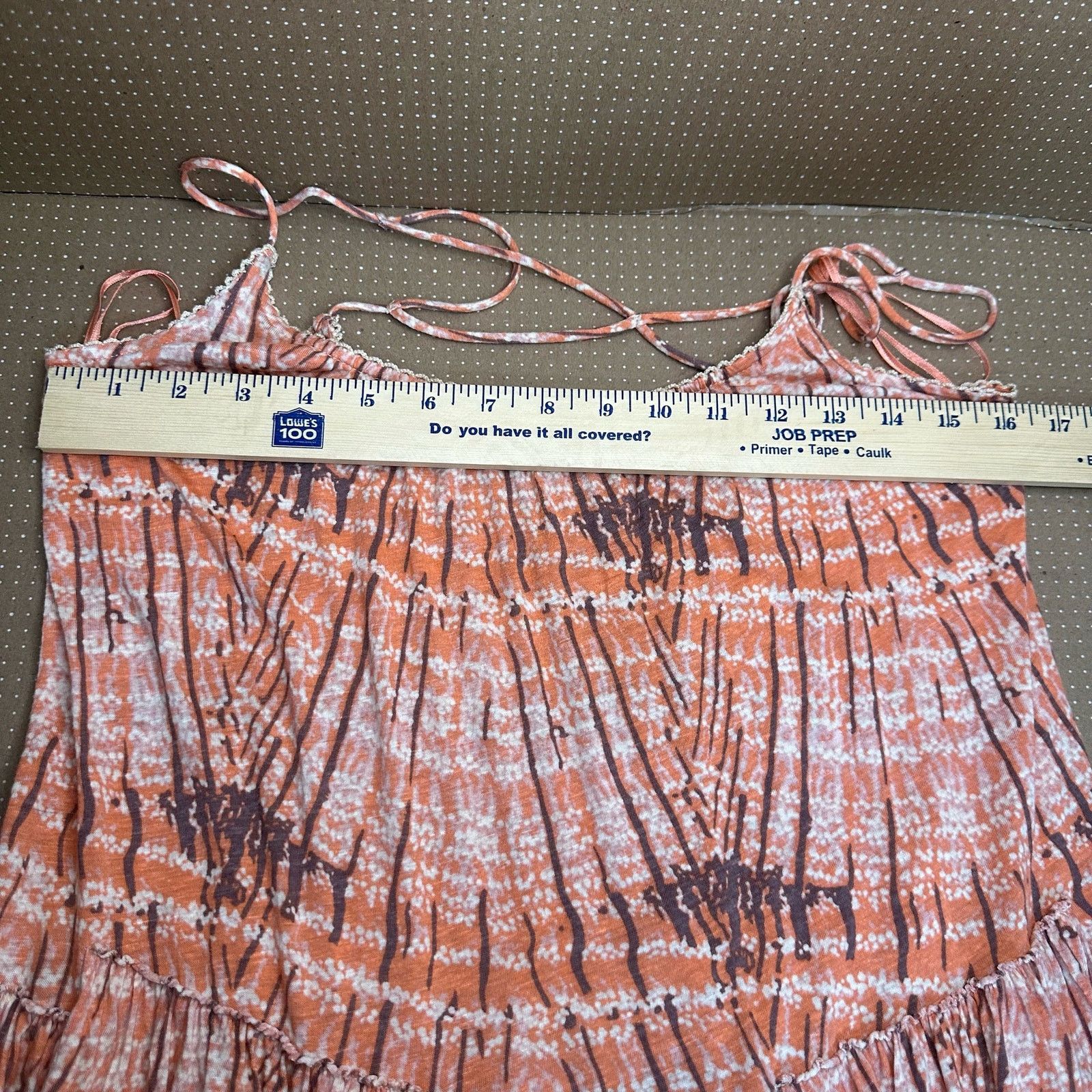 Free People Free People Sierra crisscross tank orange womens small Size S / US 4 / IT 40 - 5 Thumbnail