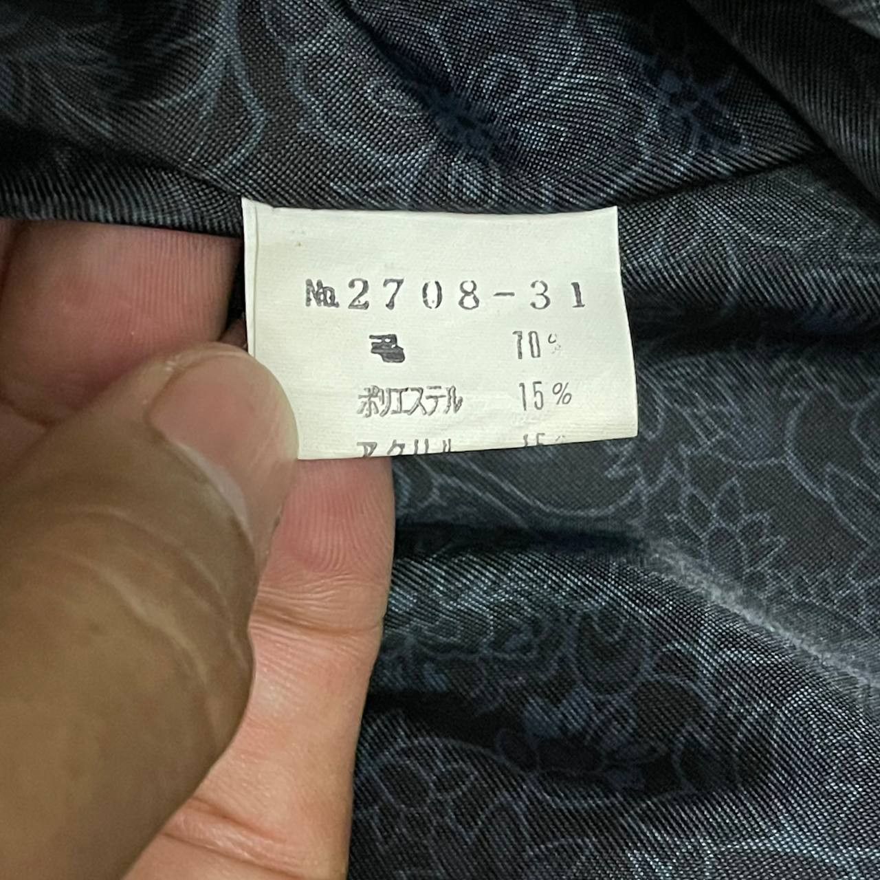 Issey Miyake Vtg StudioM Wool Bomber Style Jacket Issey Miyake Inspired Size US L / EU 52-54 / 3 - 11 Thumbnail