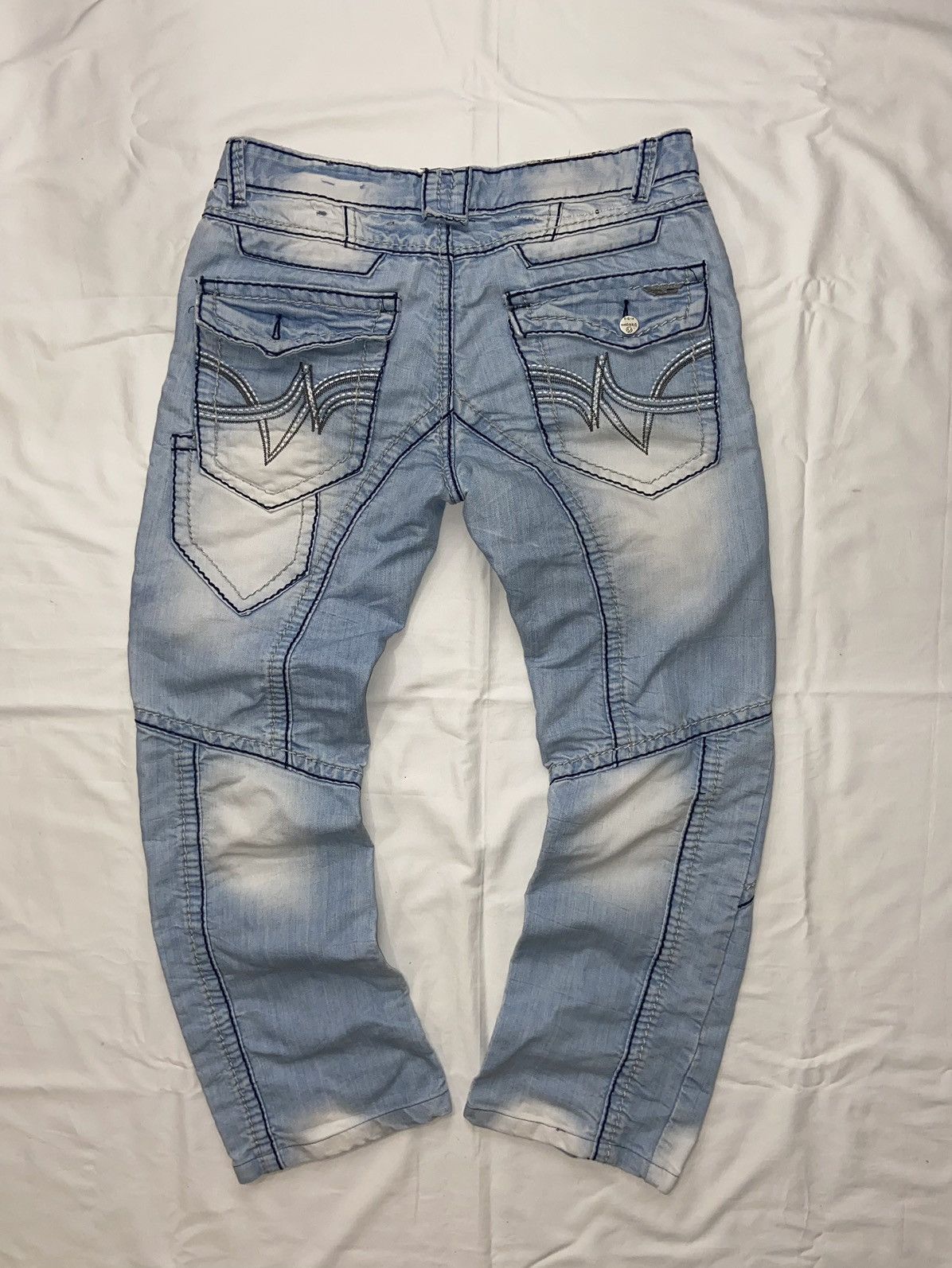 Affliction Vintage Highness Y2K Jeans Affliction Denim Pants Japanese Size US 32 / EU 48 - 2 Thumbnail