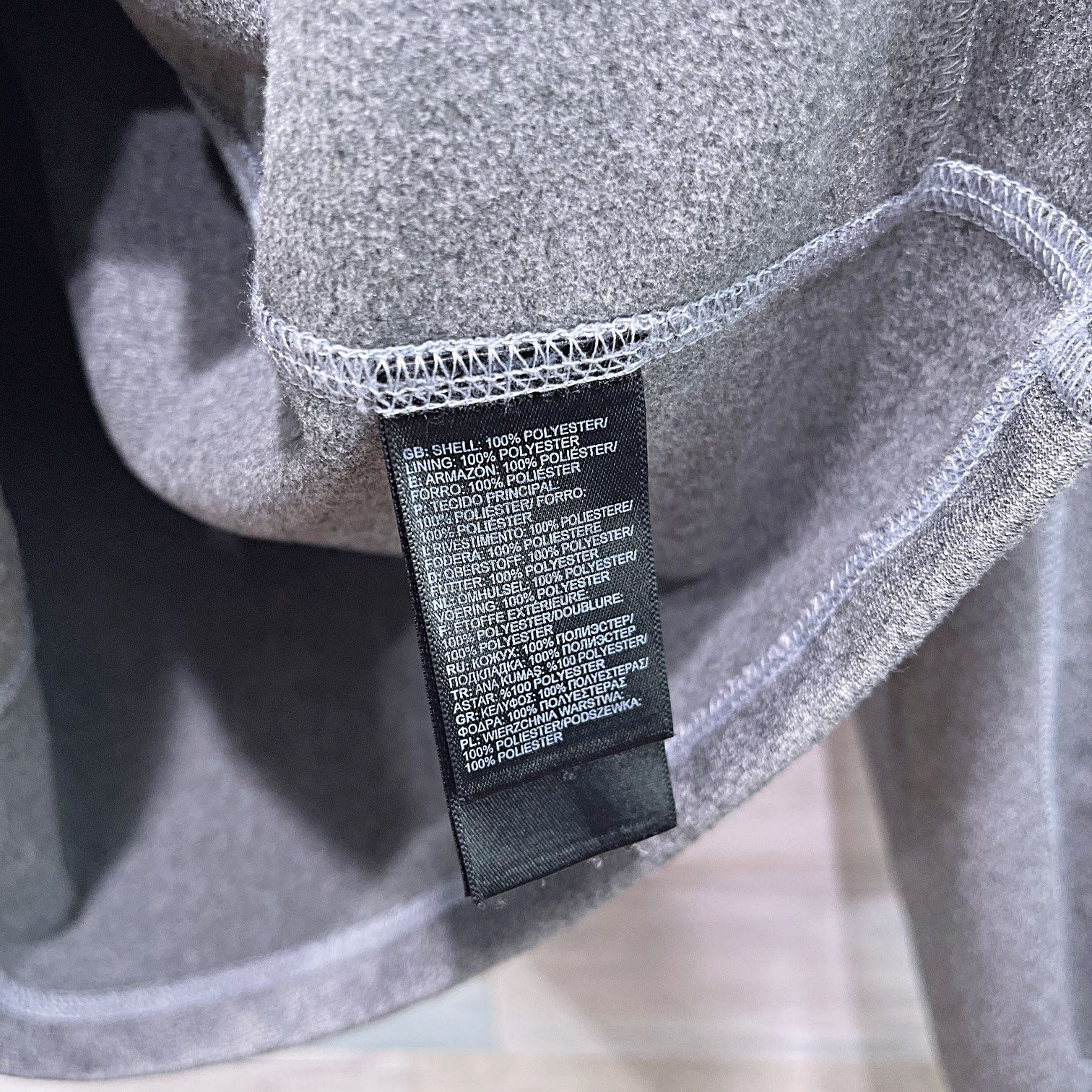 The North Face The North Face Cinder Tenacious 300 Fleece Jacket Gray Men L Size US L / EU 52-54 / 3 - 6 Thumbnail