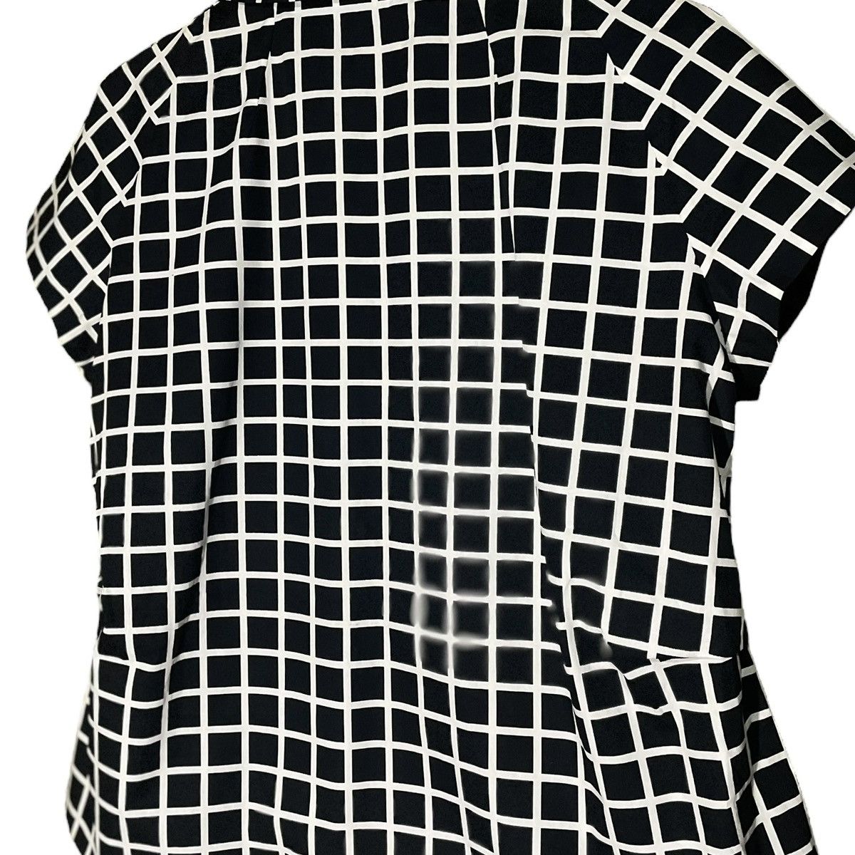 Designer × Dries Van Noten Dries Van Noten Blouse Plaid Print Size M / US 6-8 / IT 42-44 - 6 Thumbnail