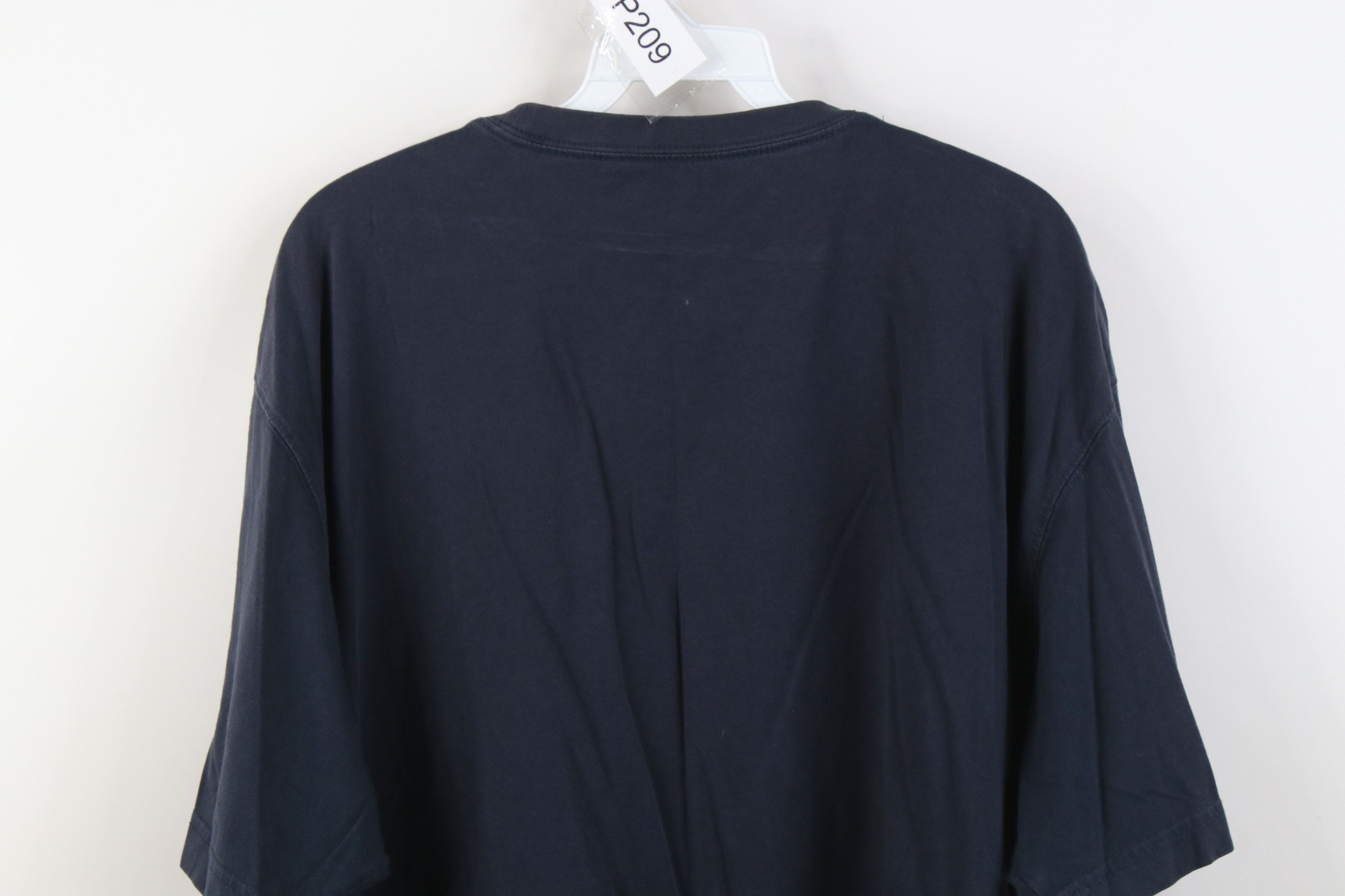 L.L. Bean Vintage Y2K LL Bean Heavyweight Cotton Pocket T-Shirt Blue Size US XL / EU 56 / 4 - 16 Thumbnail