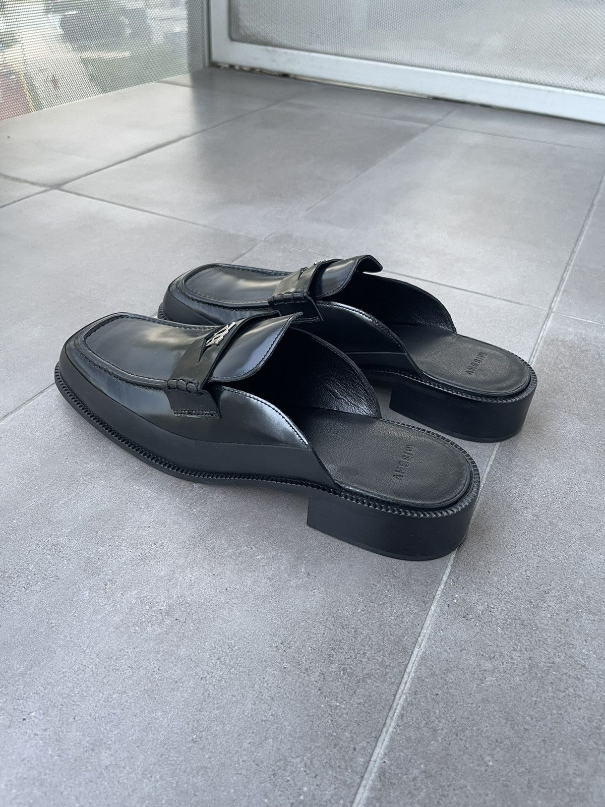 Misbhv !DS! SS23 Misbhv Brutalist Slip On Black Loafers Size US 11 / EU 44 - 10 Thumbnail