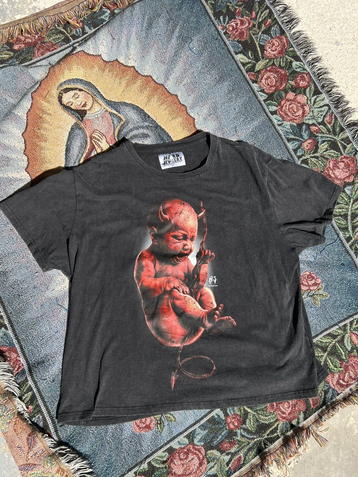 Other Hard Jewelry Satan Baby Tee Size US L / EU 52-54 / 3 - 2 Thumbnail