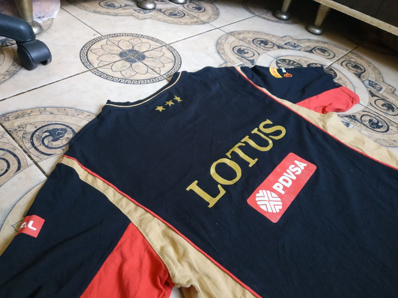 Formula 1 Vintage Lotus F1 Team 2014 Racing T-Shirt Blokecore Tee Size US XL / EU 56 / 4 - 20 Thumbnail