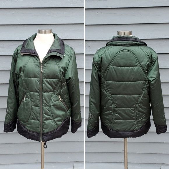 Vintage Vintage 90s y2k Sportalm Kitzbuhel Green Ski Pants and Winte Size M / US 6-8 / IT 42-44 - 2 Thumbnail