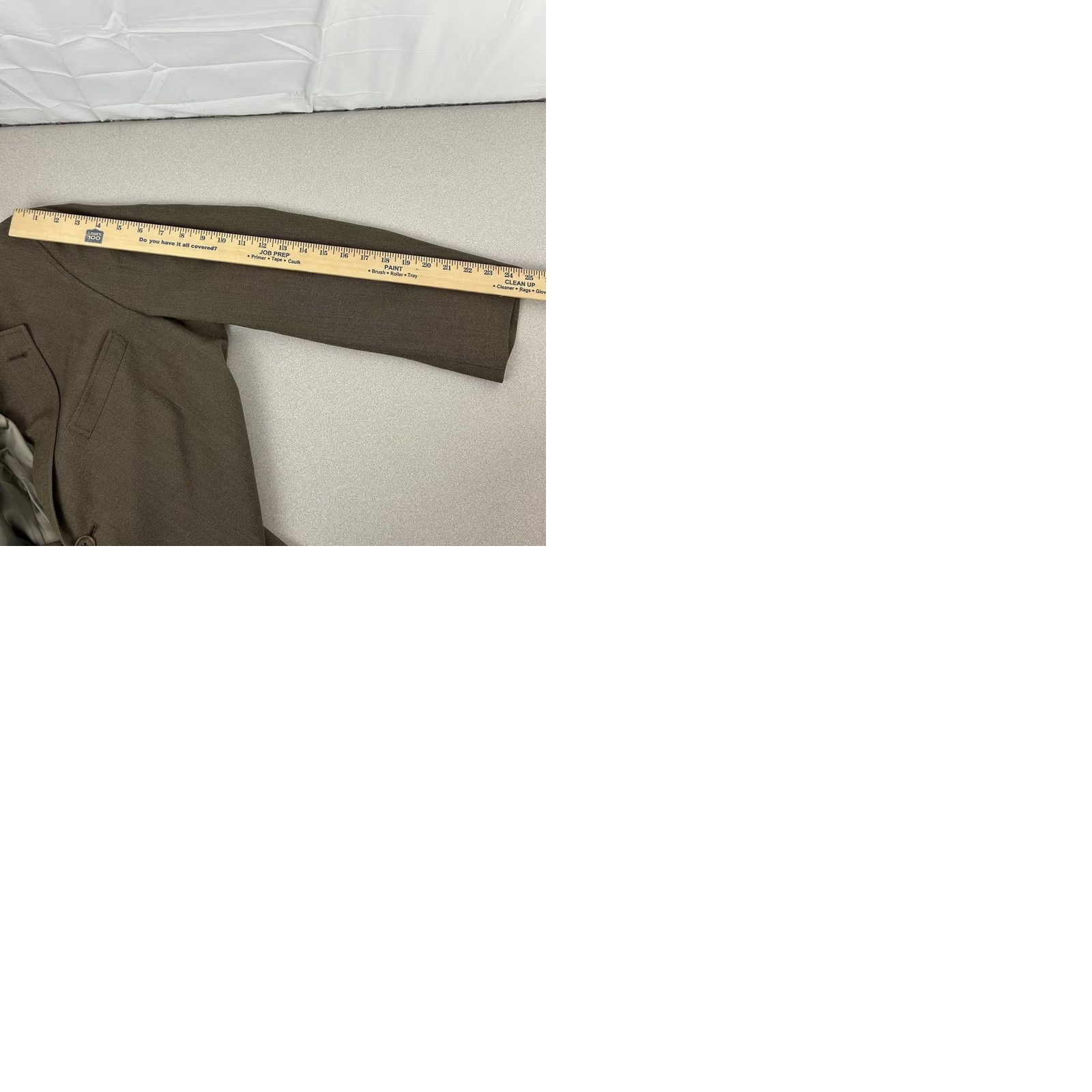 Cremieux Daniel Cremieux Sport Coat Mens 44R Brown Pure Wool Loro Piana Italy blazer coat business Notch 3-Button Sleeve Mens Regular Size 44R - 10 Thumbnail