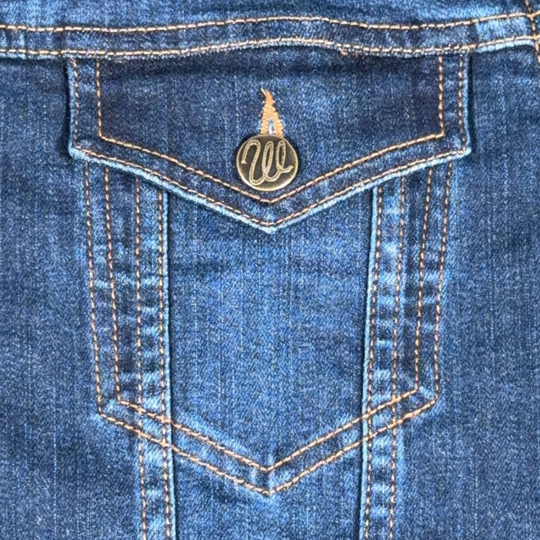 Wrangler VINTAGE Wrangler Jacket Womens 2XL Blue Denim Western Trucker Retro Casual Womens Wrangler Jacket 2XL Blue Denim Western Trucker Retro Size 40" / US 18 - 6 Thumbnail
