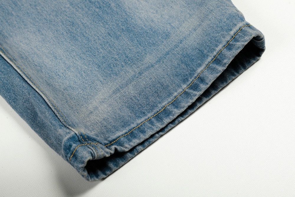 Jean American retro washed distressed jeans for men Size US 32 / EU 48 - 6 Thumbnail