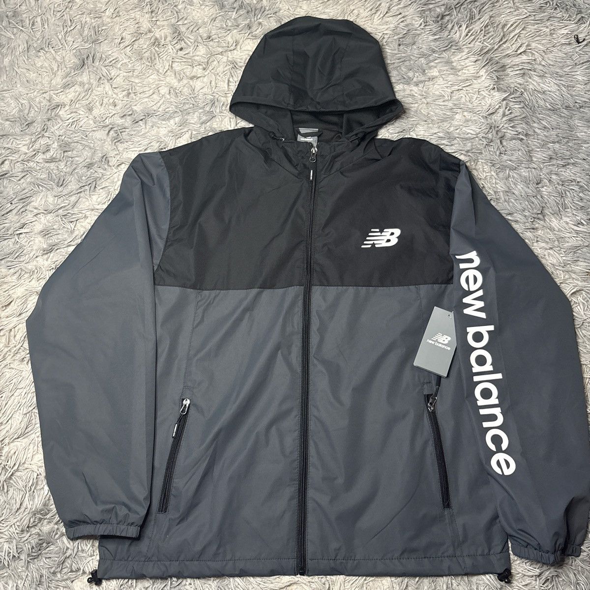 New Balance New Balance grey windbreaker jacket Size US L / EU 52-54 / 3 - 1 Thumbnail