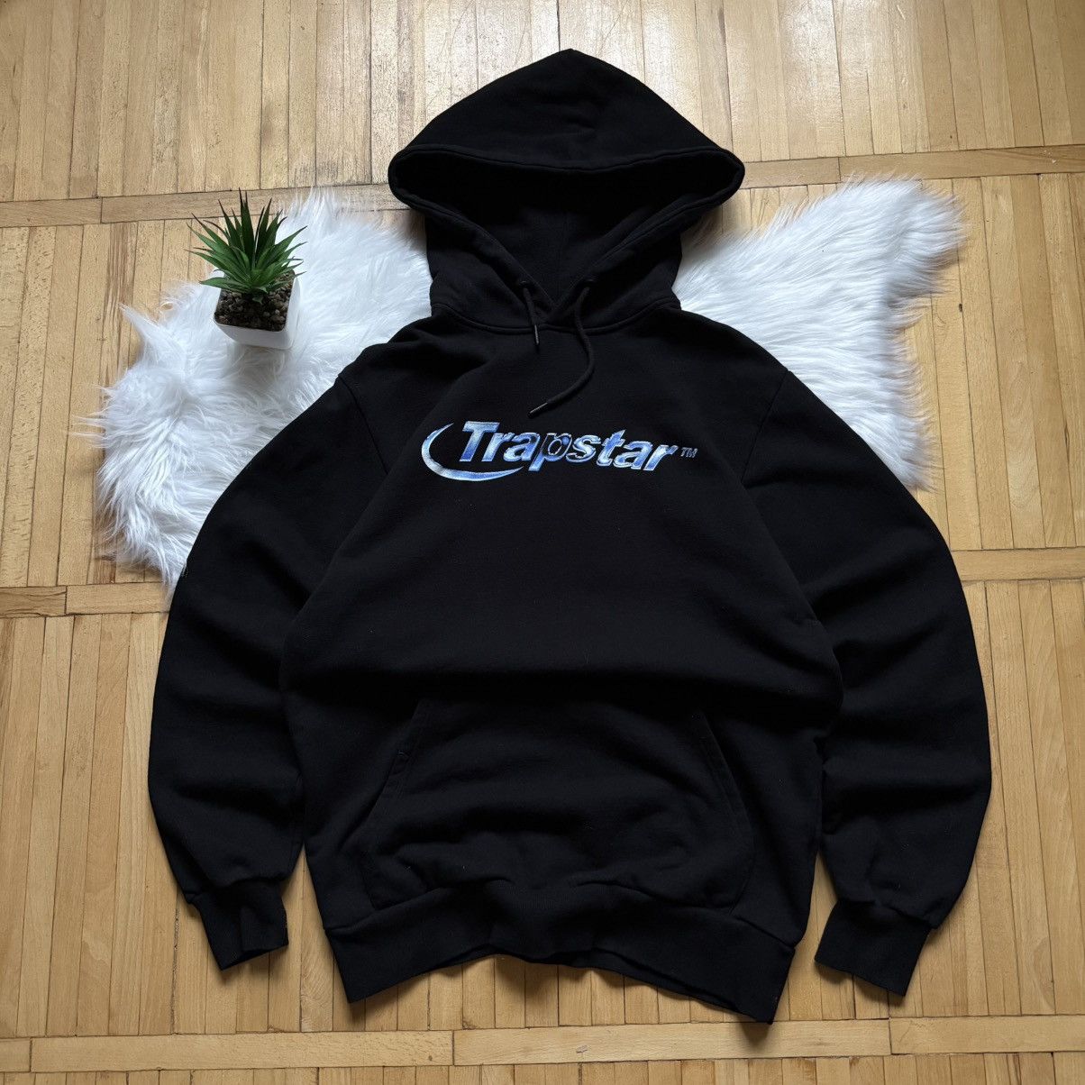 Trapstar London 📌 Trapstar Hyperdrive Midnight Chrome Y2K Drill Hoodie Size US M / EU 48-50 / 2 - 1 Thumbnail