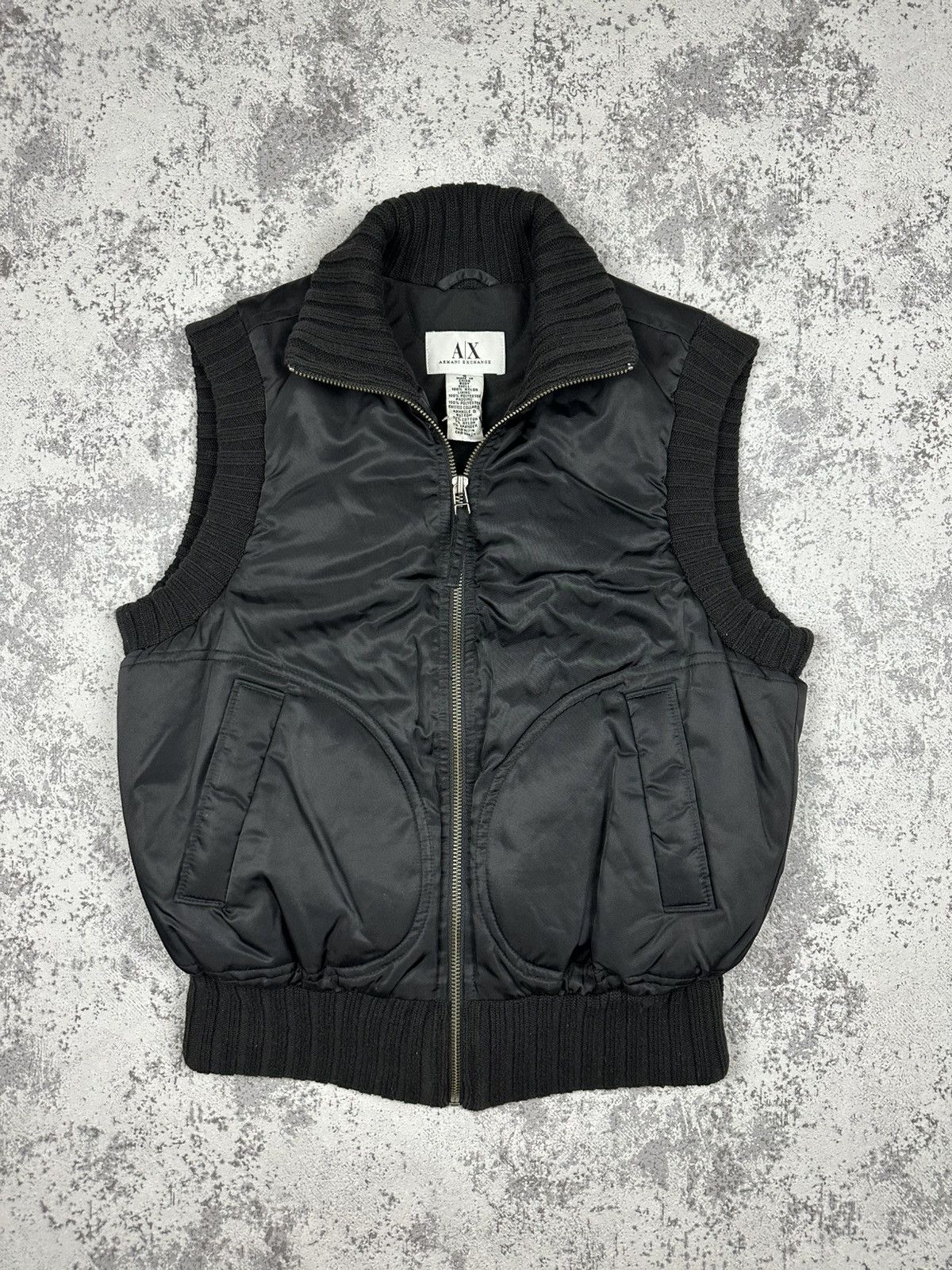 Giorgio Armani Armani Exchange Vest Cotton Nylon Size US S / EU 44-46 / 1 - 1 Thumbnail