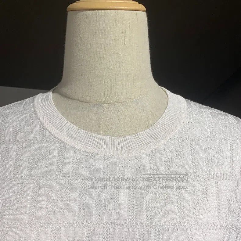 Other Fendi Dark Pattern Logo Printed Knit Short Sleeve Size XS / US 0-2 / IT 36-38 - 5 Thumbnail