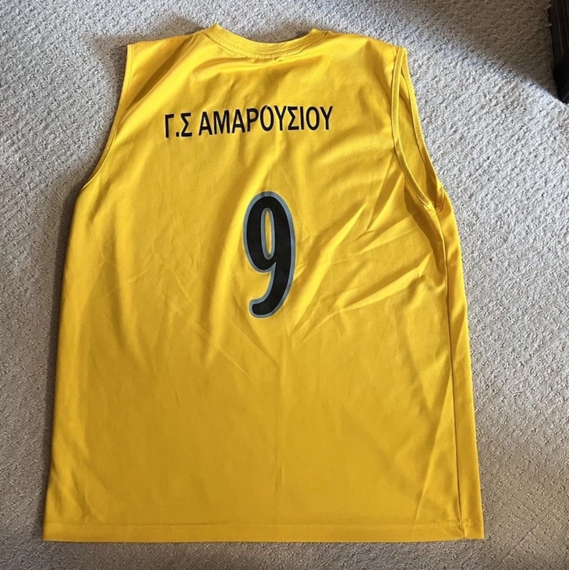 Other Vintage Nickan Maroussi Basketball Club Greece Jersey Large Size US L / EU 52-54 / 3 - 3 Thumbnail