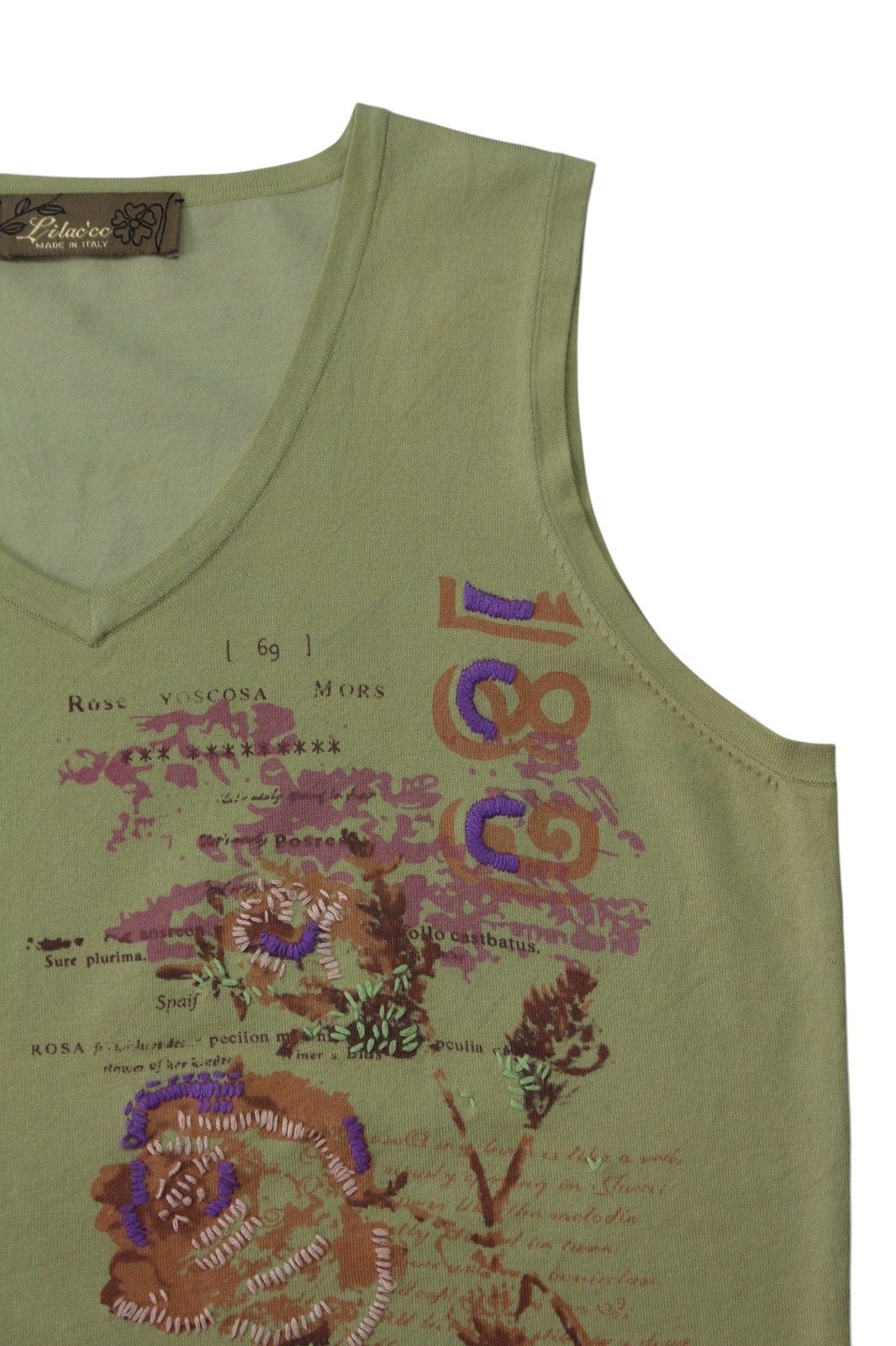 Vintage 1990S LILAC'CC VEST Size US M / EU 48-50 / 2 - 4 Thumbnail