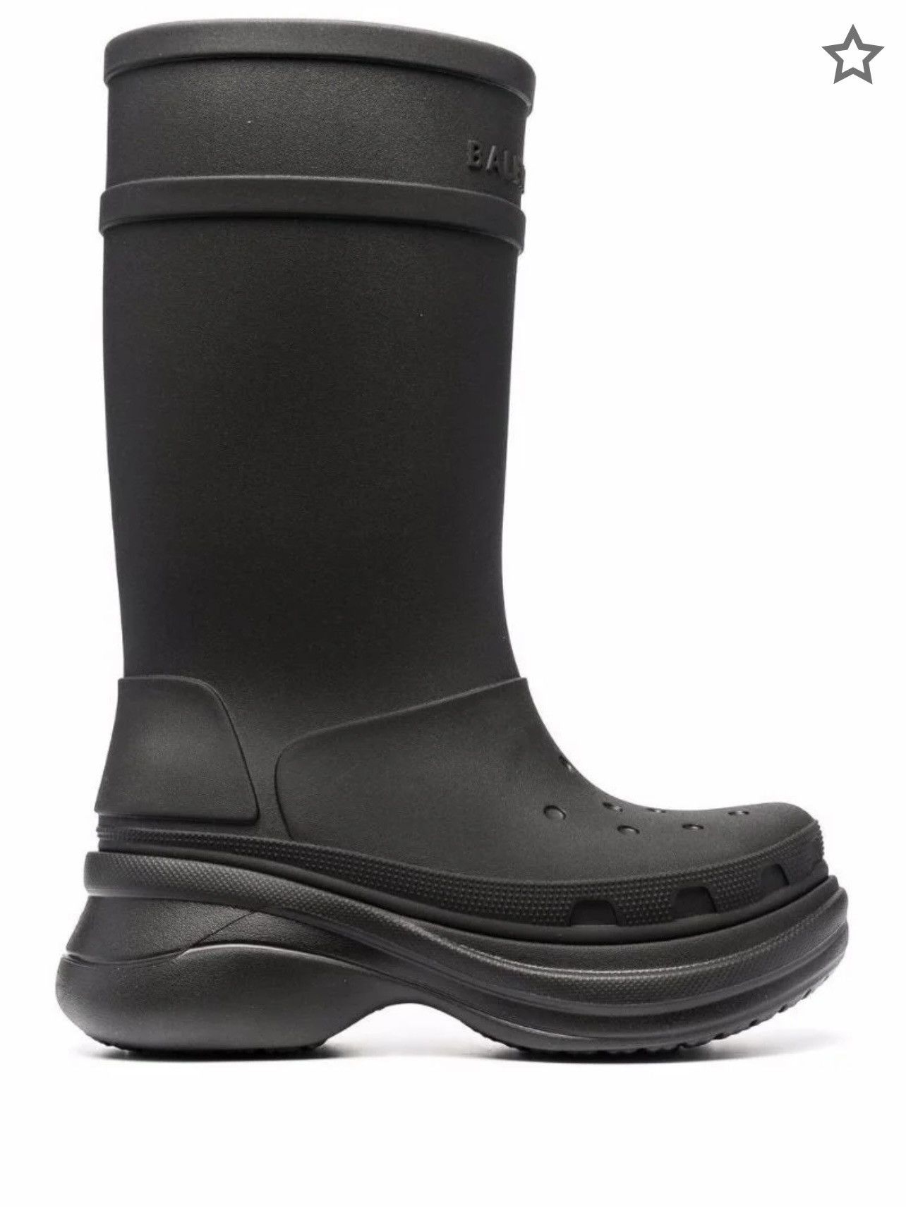 Balenciaga × Crocs Balenciaga x Crocs KANYE Boots | Grailed