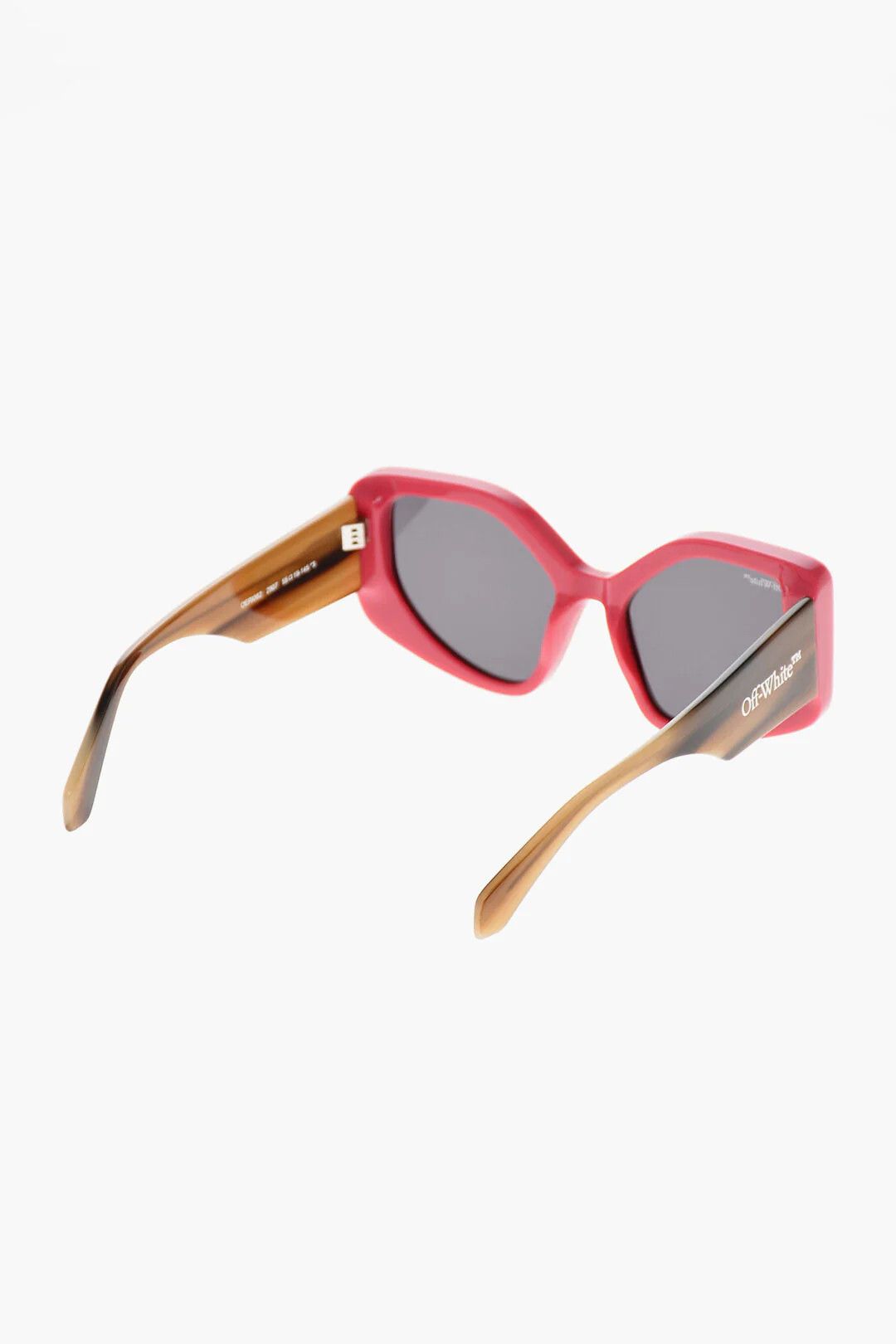 Off-White og1mm0426 Size:OS/Oversize Butterfly Sunglasses Brown & Pink Size ONE SIZE - 3 Thumbnail