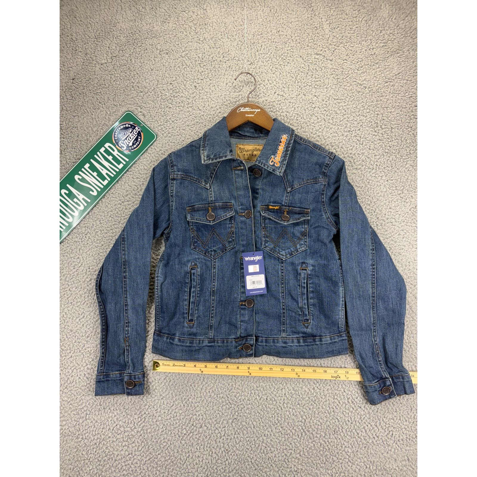 Wrangler Wrangler Tennessee Volunteers Football Jean Jacket Womens S Size S / US 4 / IT 40 - 1 Thumbnail