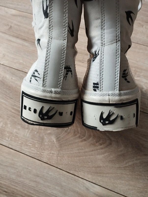 Alexander McQueen Alexander McQueen MCQ Plimsoll Platform High sneakers Size US 9 / IT 39 - 9 Thumbnail