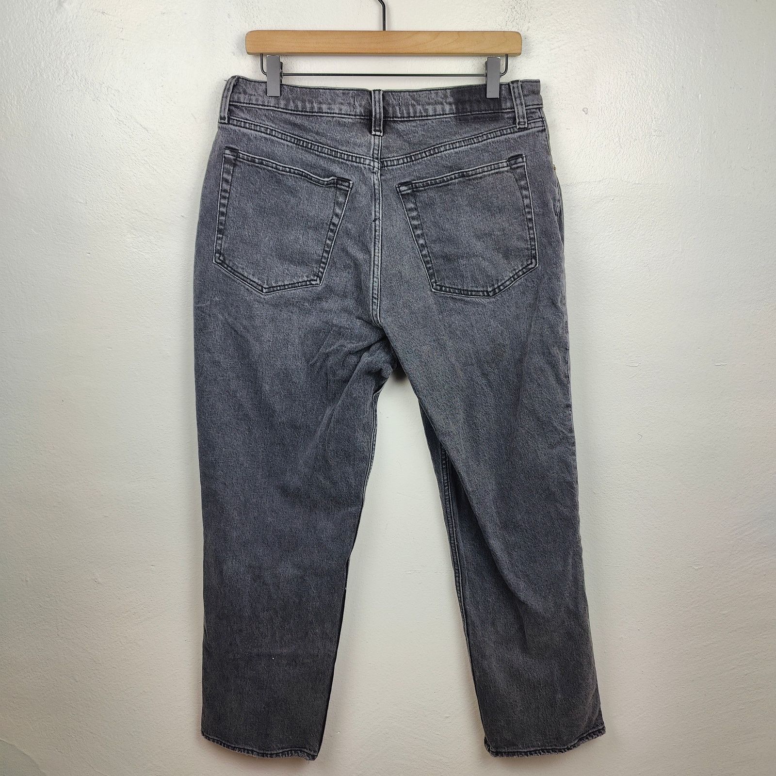 Abercrombie & Fitch Abercrombie & Fitch Curve Love The 90s Baggy Low Rise Jeans Size 36" / US 14 / IT 50 - 5 Thumbnail