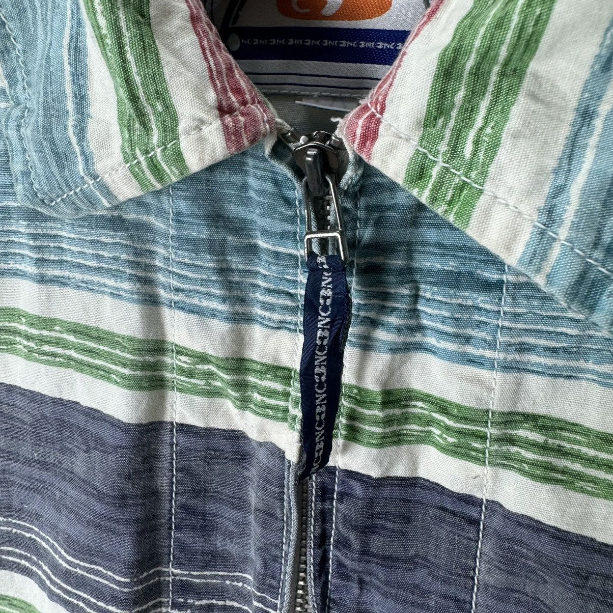 Nigel Cabourn × Vintage 🔥NIGEL CABOURN RAINBOW STRIPED JACKET Size US L / EU 52-54 / 3 - 11 Thumbnail