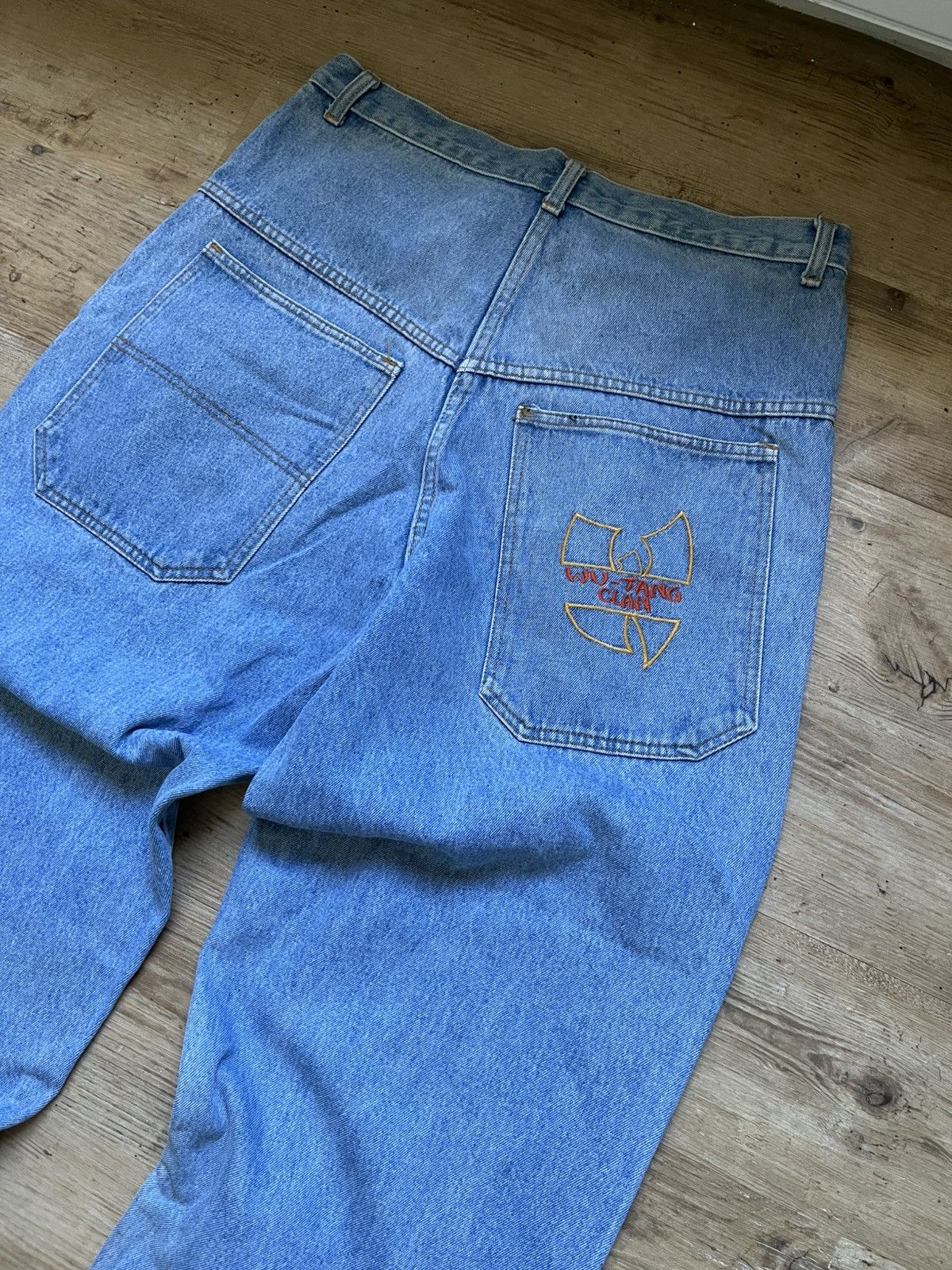 Wu-Tang Clan Wu Tang Clan baggy jeans made in uk bootleg Size US 36 / EU 52 - 2 Thumbnail