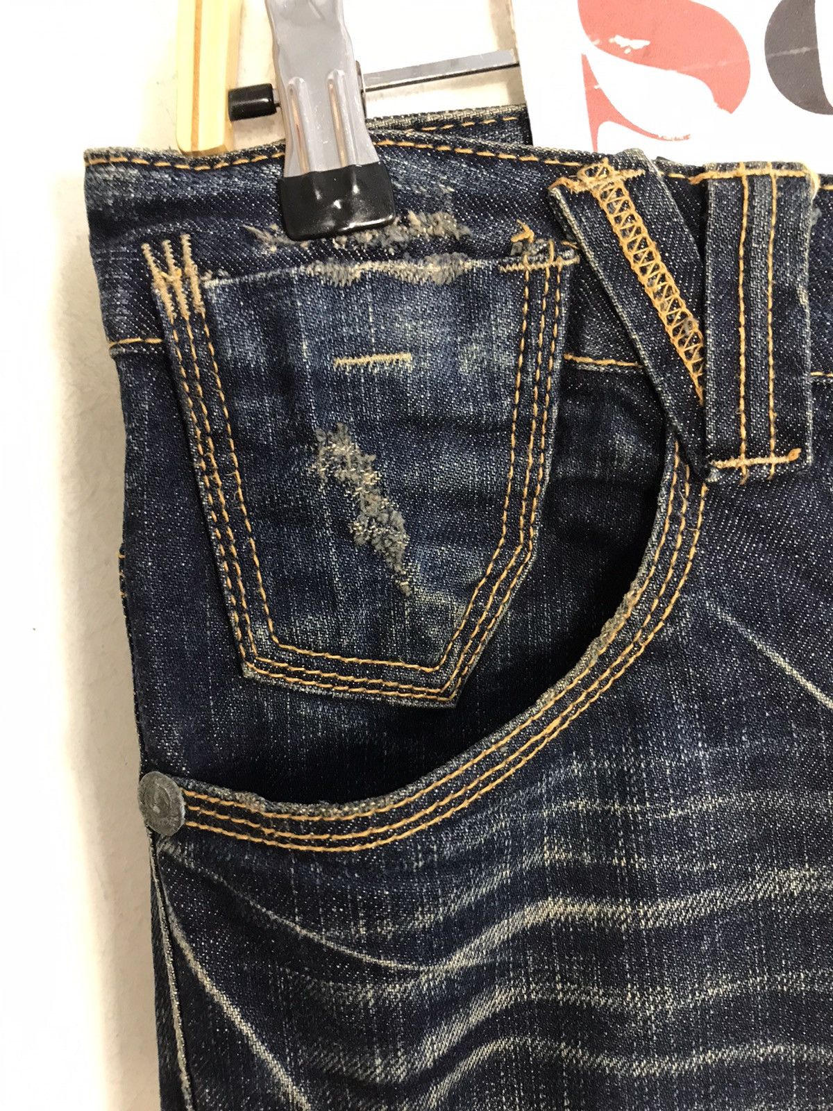 Japanese Brand × Vintage Vintage RedPepper Denim Jeans Zipper Style Size US 31 - 8 Thumbnail