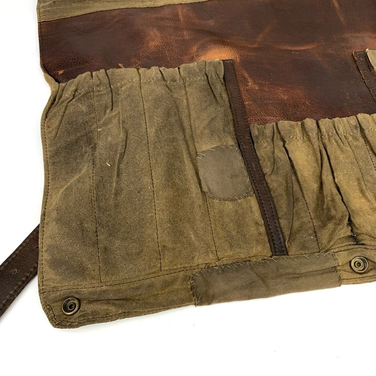 Other MOORE & GILES Meehan Bar Rollup Canvas & Leather Size ONE SIZE - 7 Thumbnail