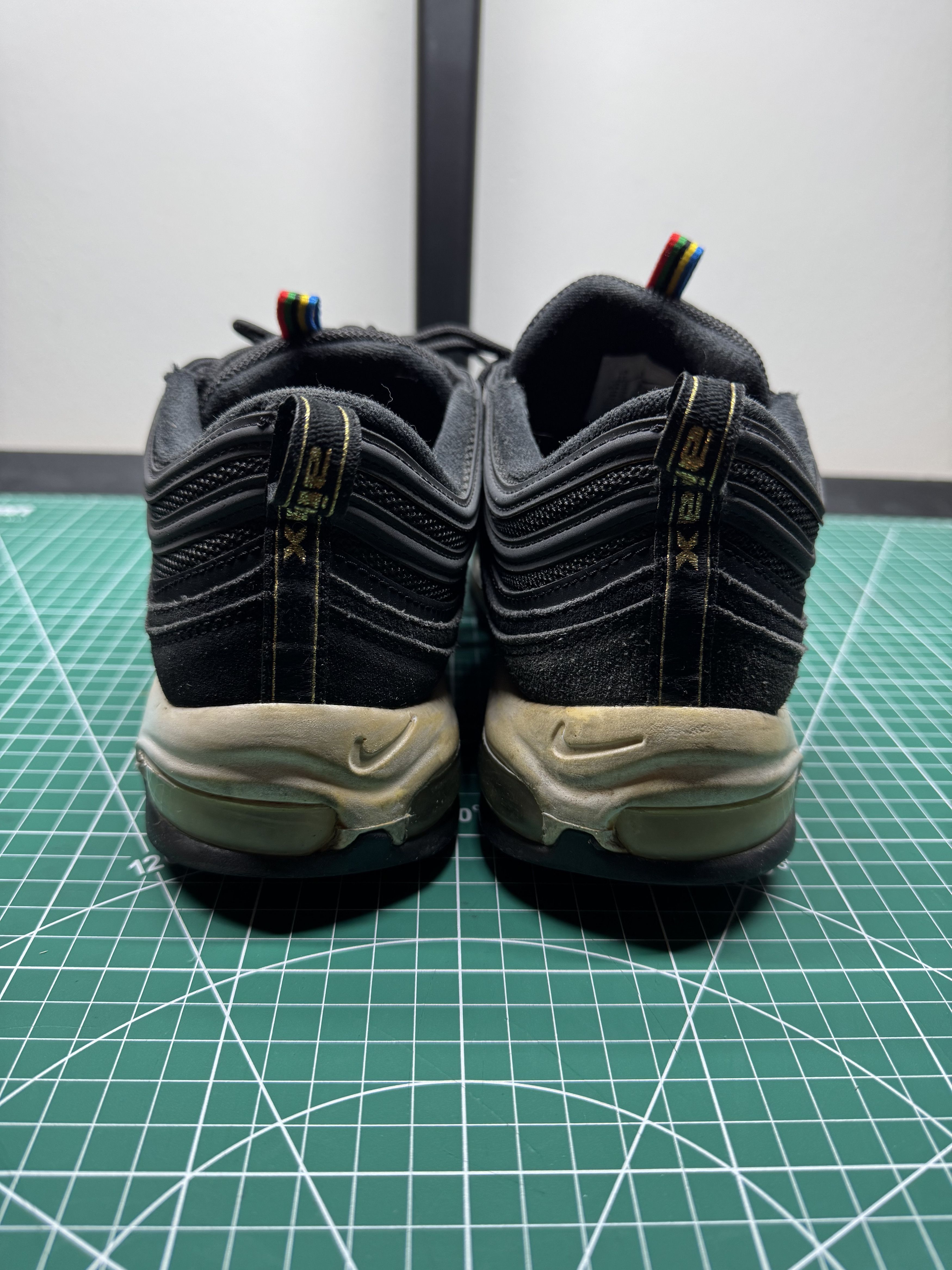 Nike Size 11 - Nike Air Max 97 QS Olympics Rings - Black Size US 11 / EU 44 - 7 Thumbnail