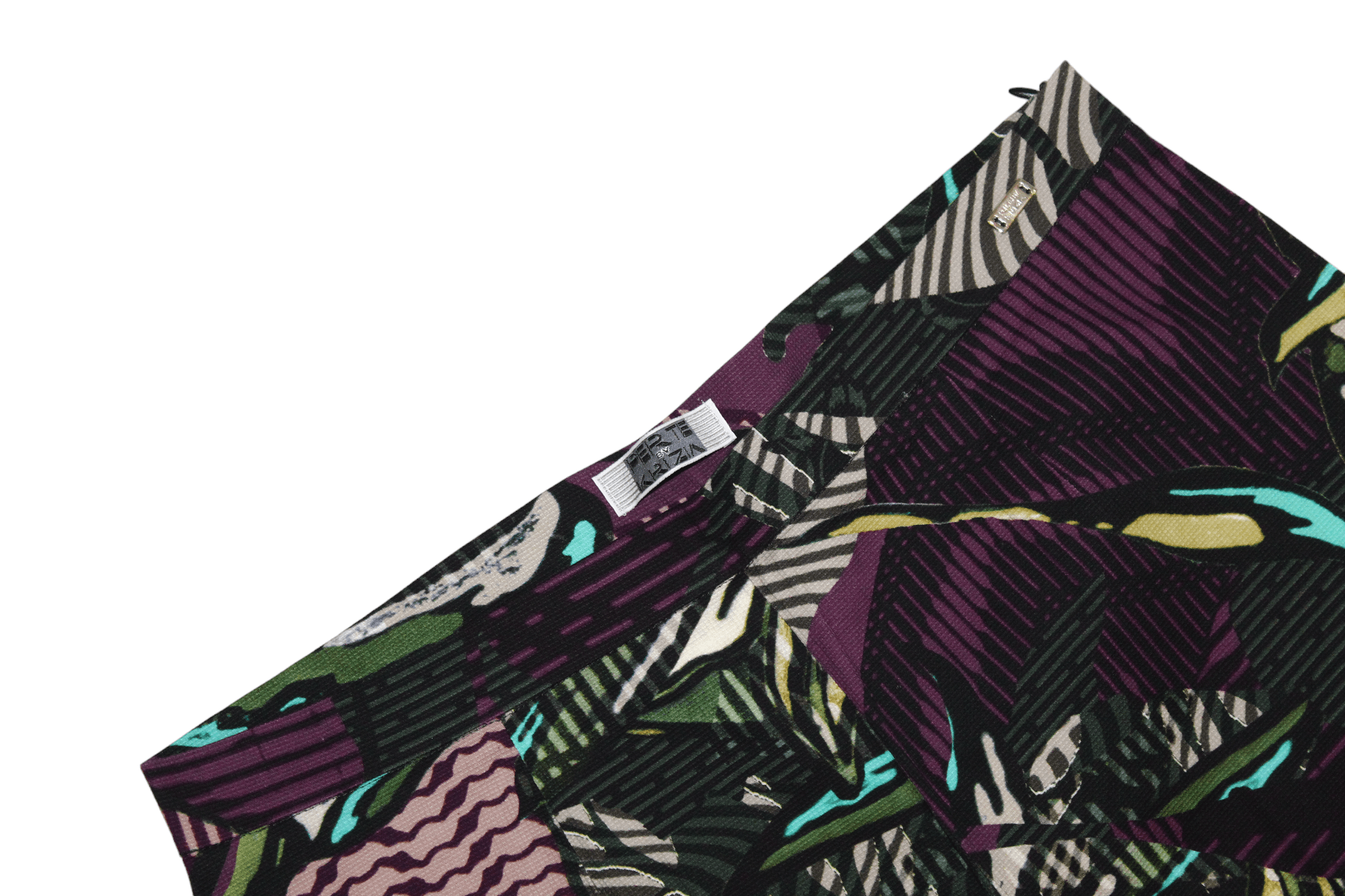 Krizia Uomo PerTe Krizia Lining Waffle Cotton Woven Floral Trouser Size 32" / US 10 / IT 46 - 5 Thumbnail